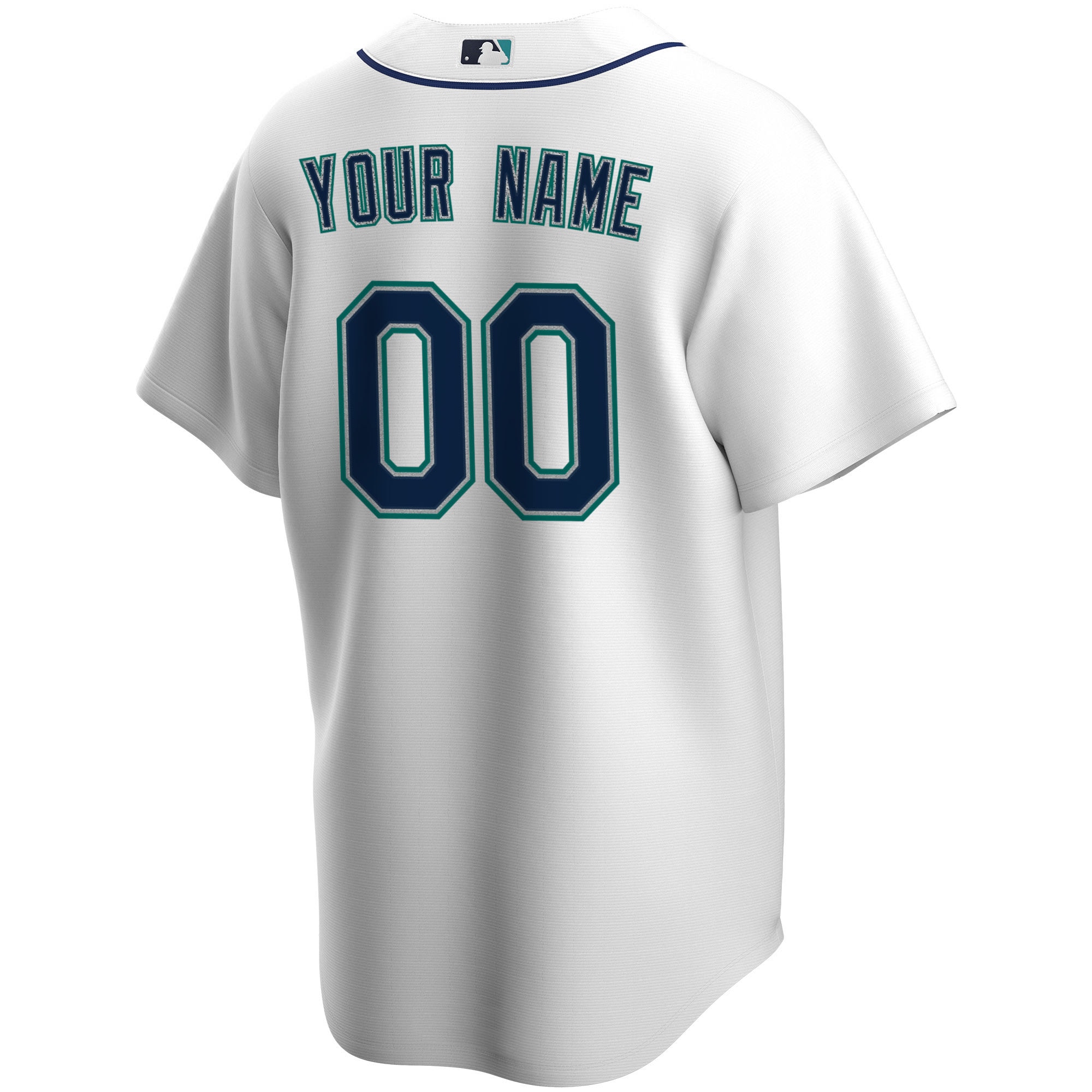 Seattle Mariners Nike Home Replica Custom Jersey – White