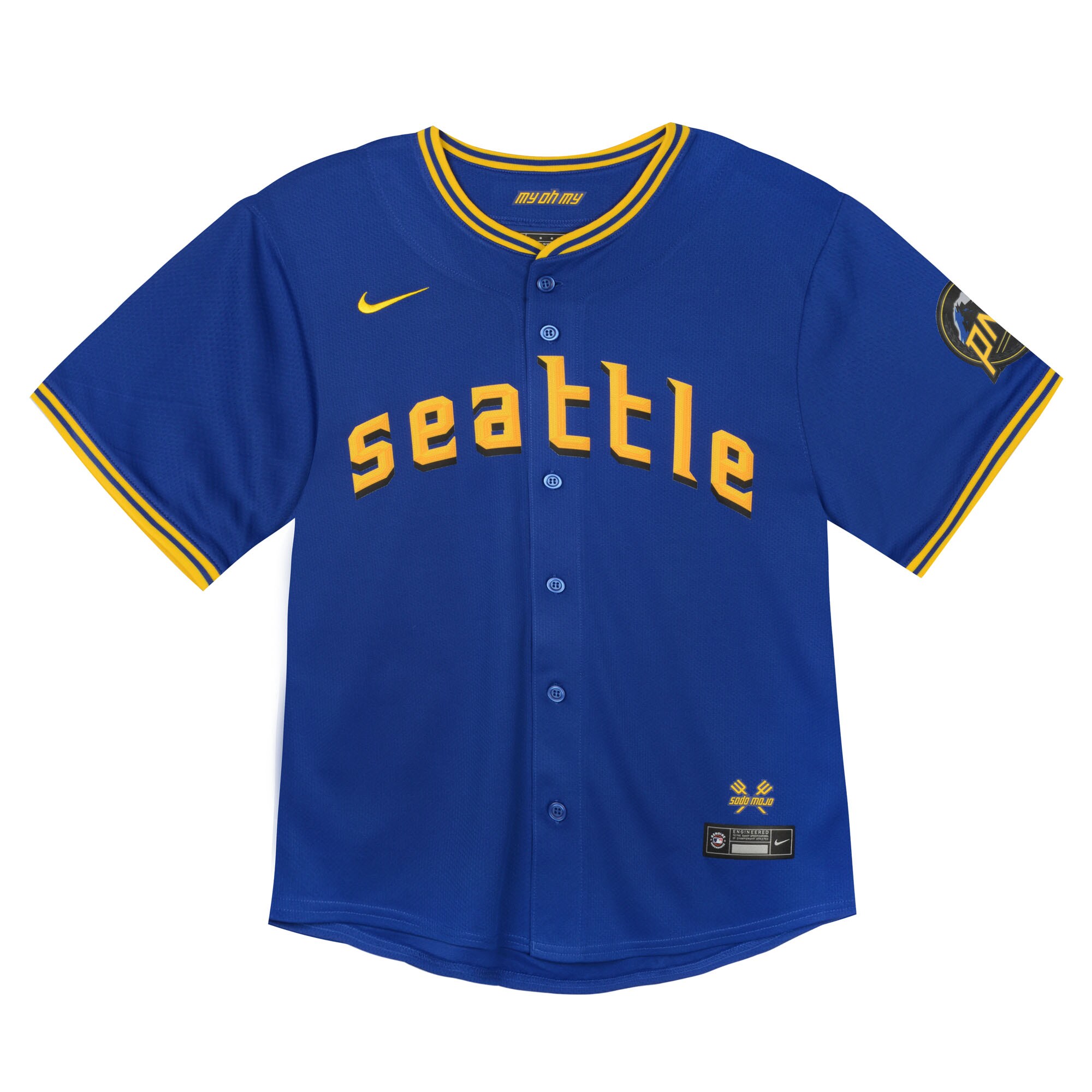 Seattle Mariners Nike Toddler City Connect Team Limited Jersey – Blue