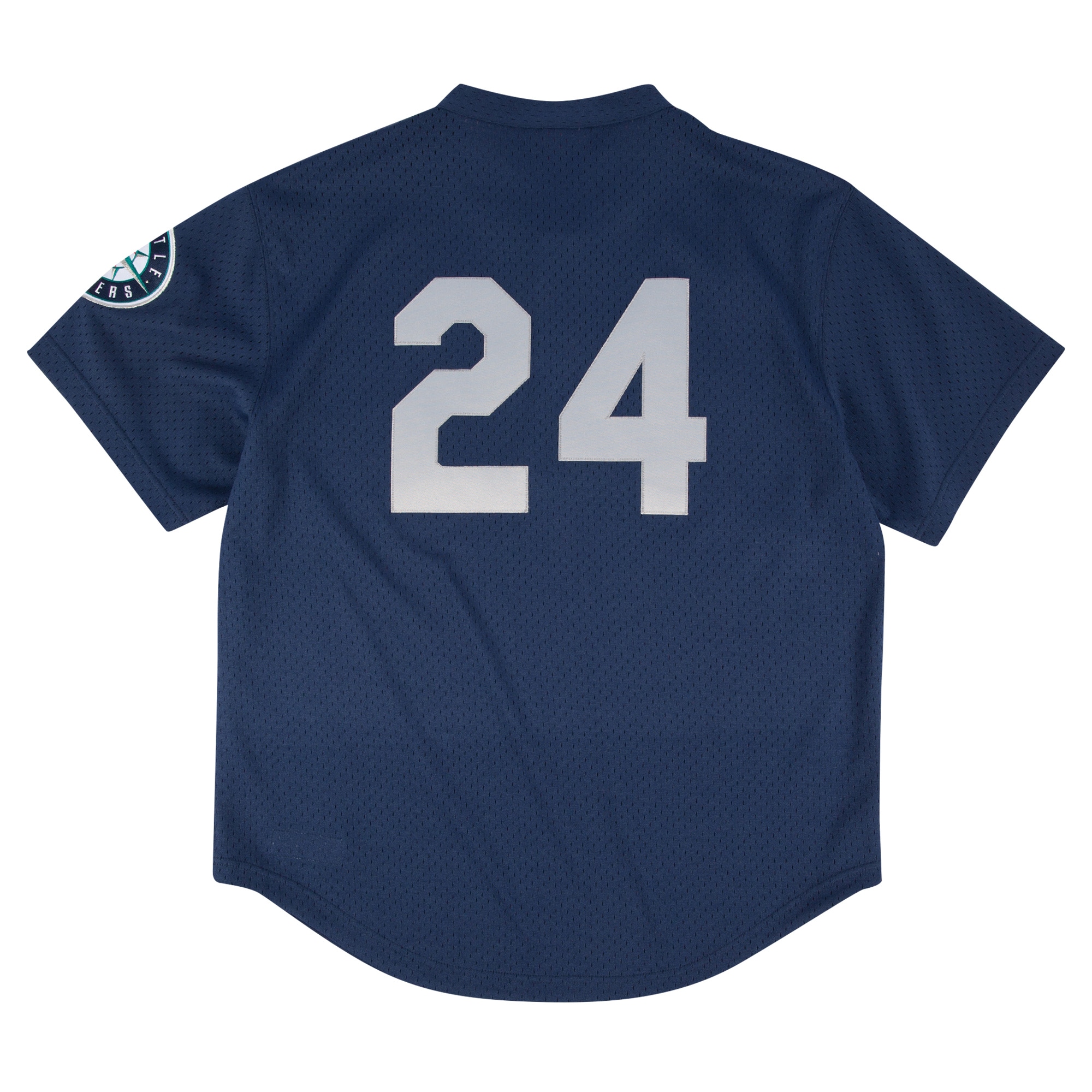 Seattle Mariners Profile Big & Tall Cooperstown Collection Mesh Batting Practice Jersey – Navy