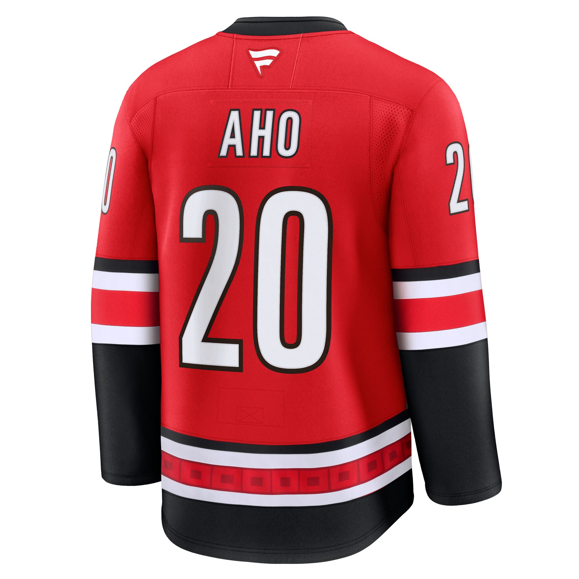 Sebastian Aho Carolina Hurricanes Fanatics Alternate Premium Jersey – Red Clowdercats
