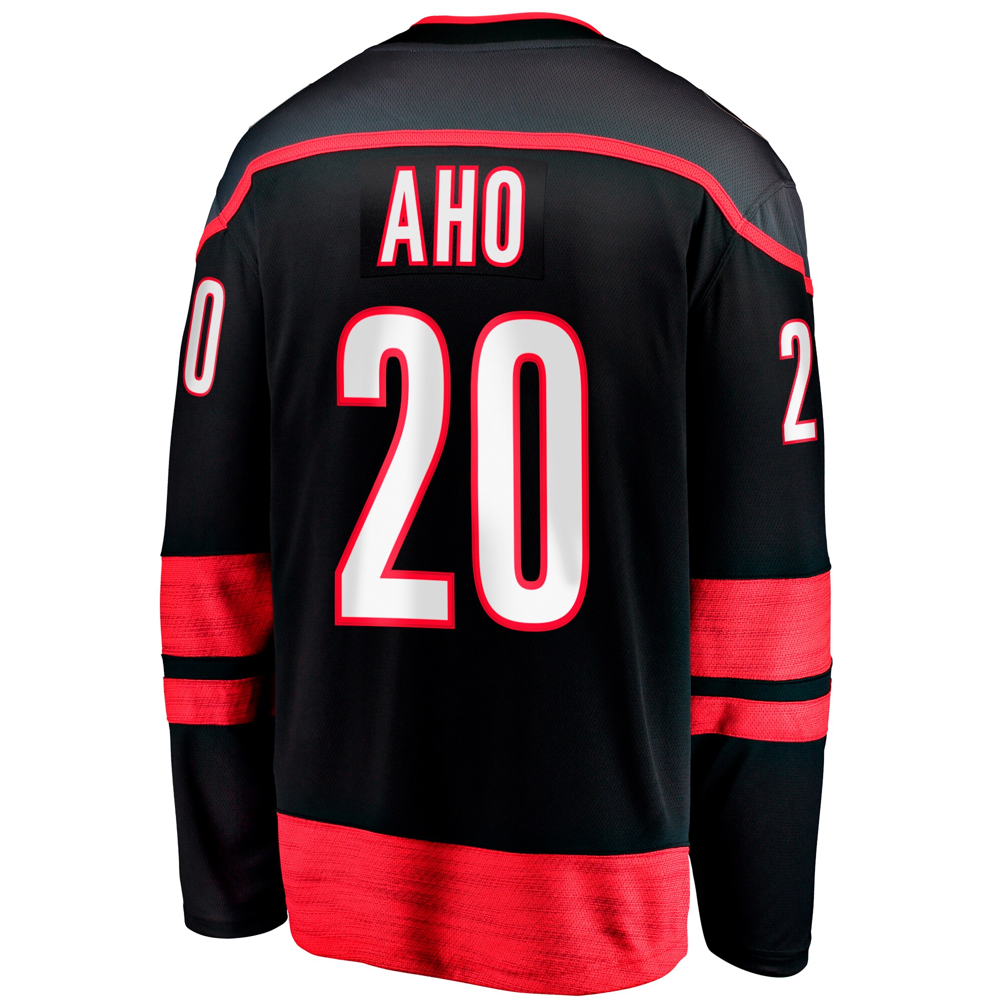 Sebastian Aho Carolina Hurricanes Fanatics Home Breakaway Jersey – Black Clowdercats