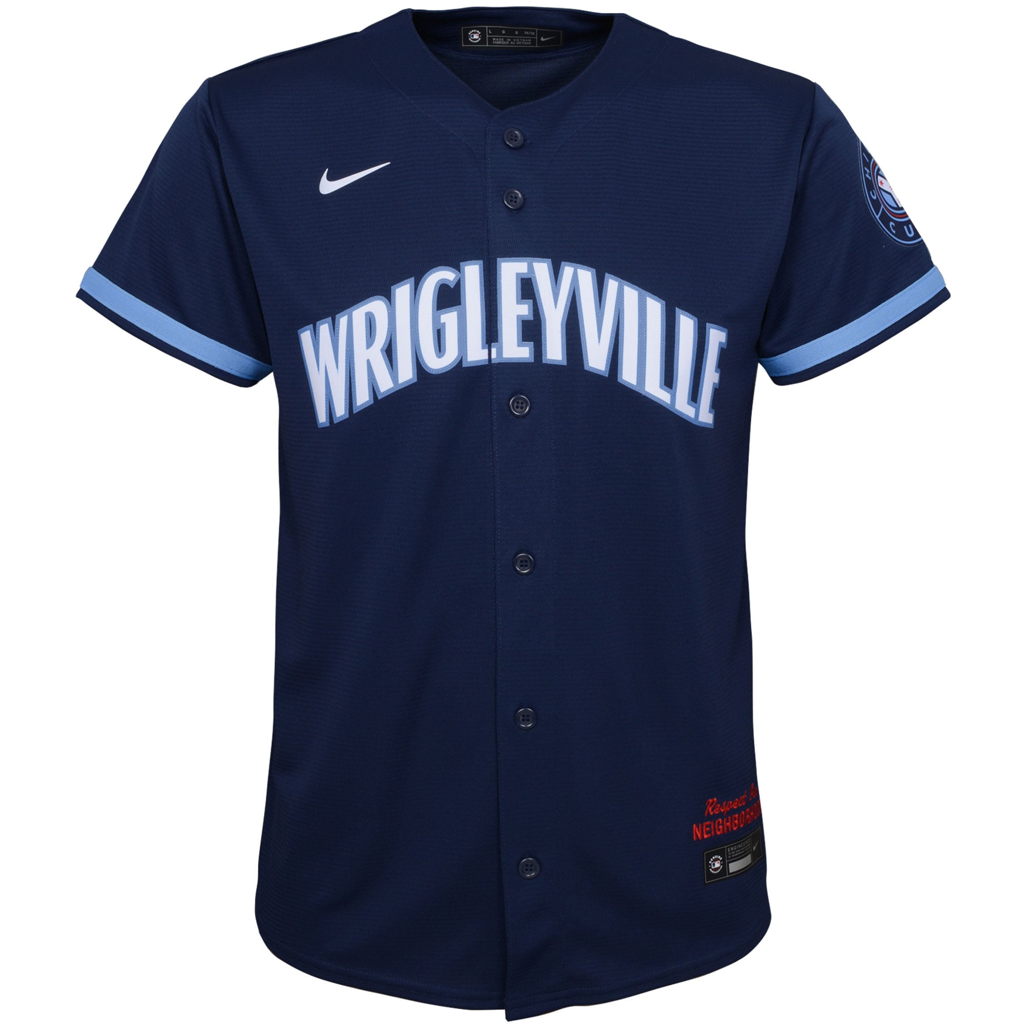 Seiya Suzuki Chicago Cubs Nike Preschool City Connect Script Replica Player Jersey – Navy