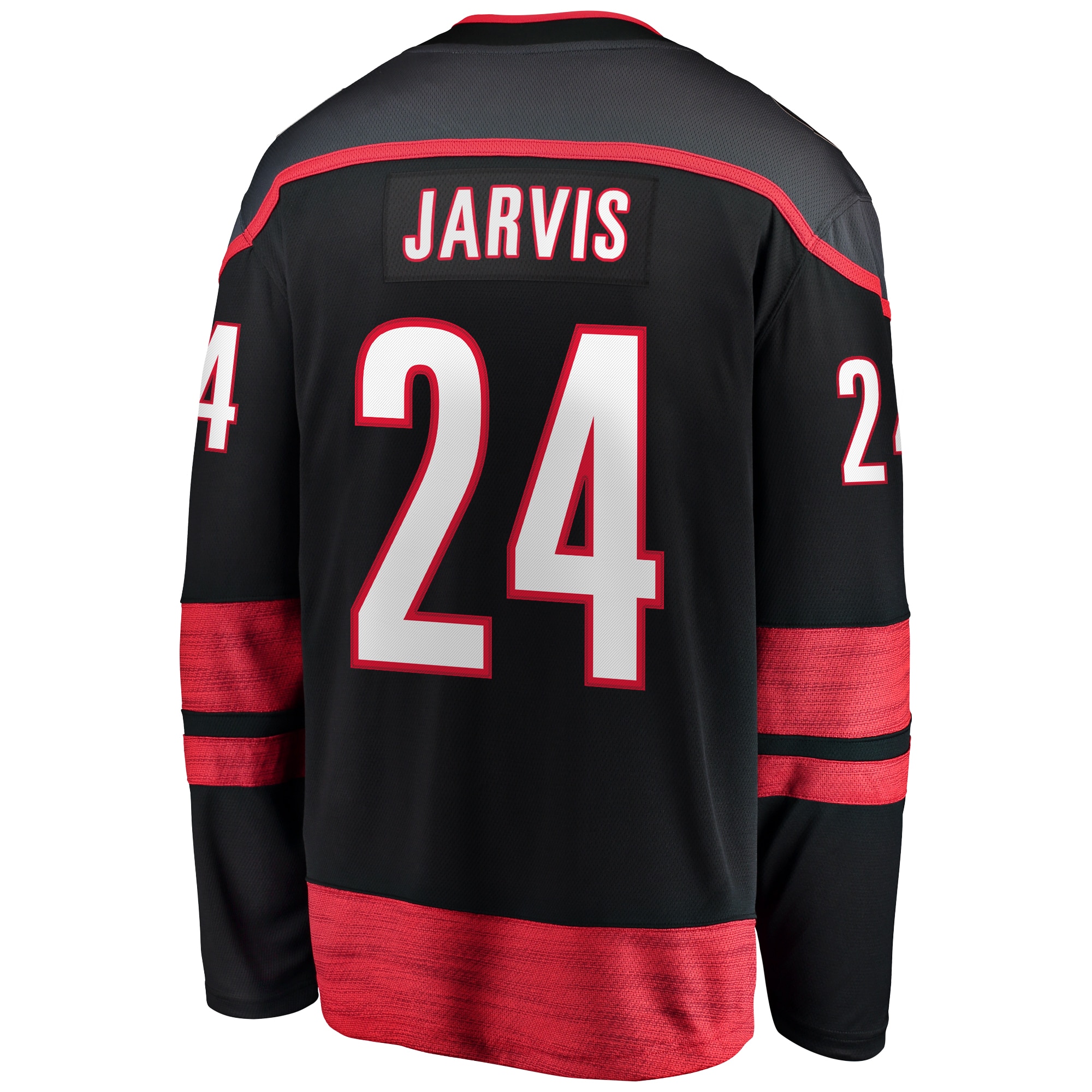 Seth Jarvis Carolina Hurricanes Fanatics Home Breakaway Jersey – Black Clowdercats
