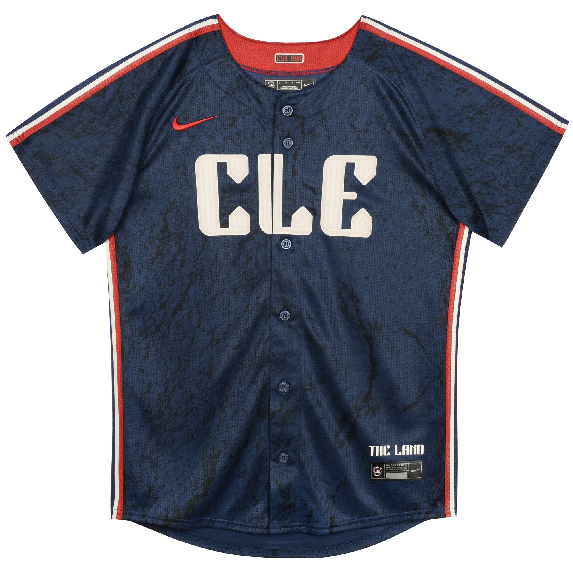 Shane Bieber Cleveland Guardians Nike Preschool 2024 City Connect Limited Jersey – Navy