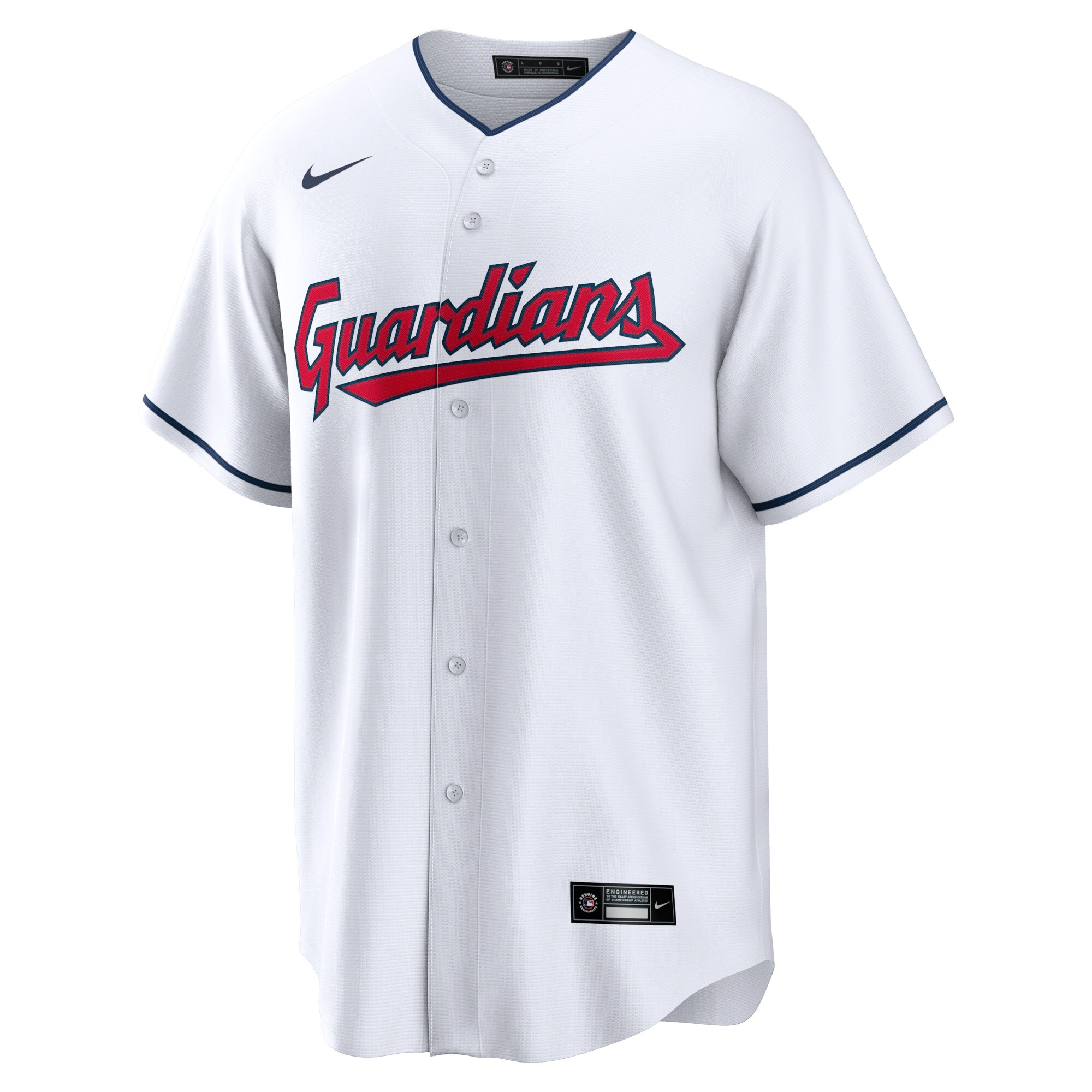 Shane Bieber Cleveland Guardians Nike Replica Player Jersey – White