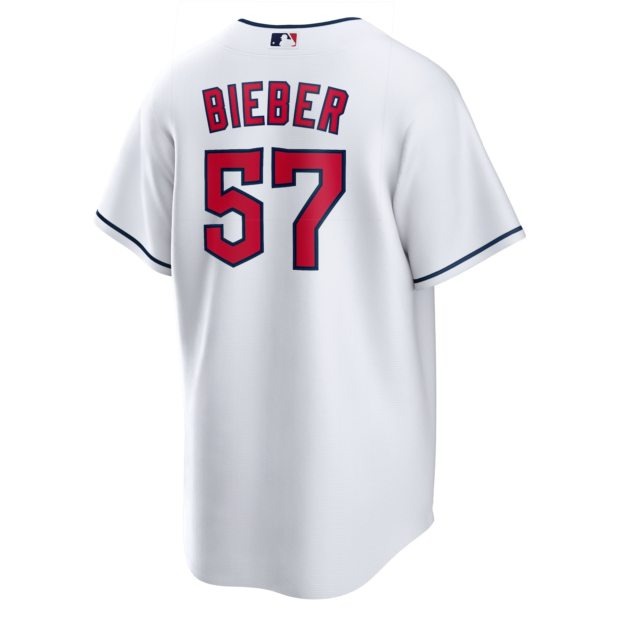 Shane Bieber Cleveland Guardians Nike Replica Player Jersey – White