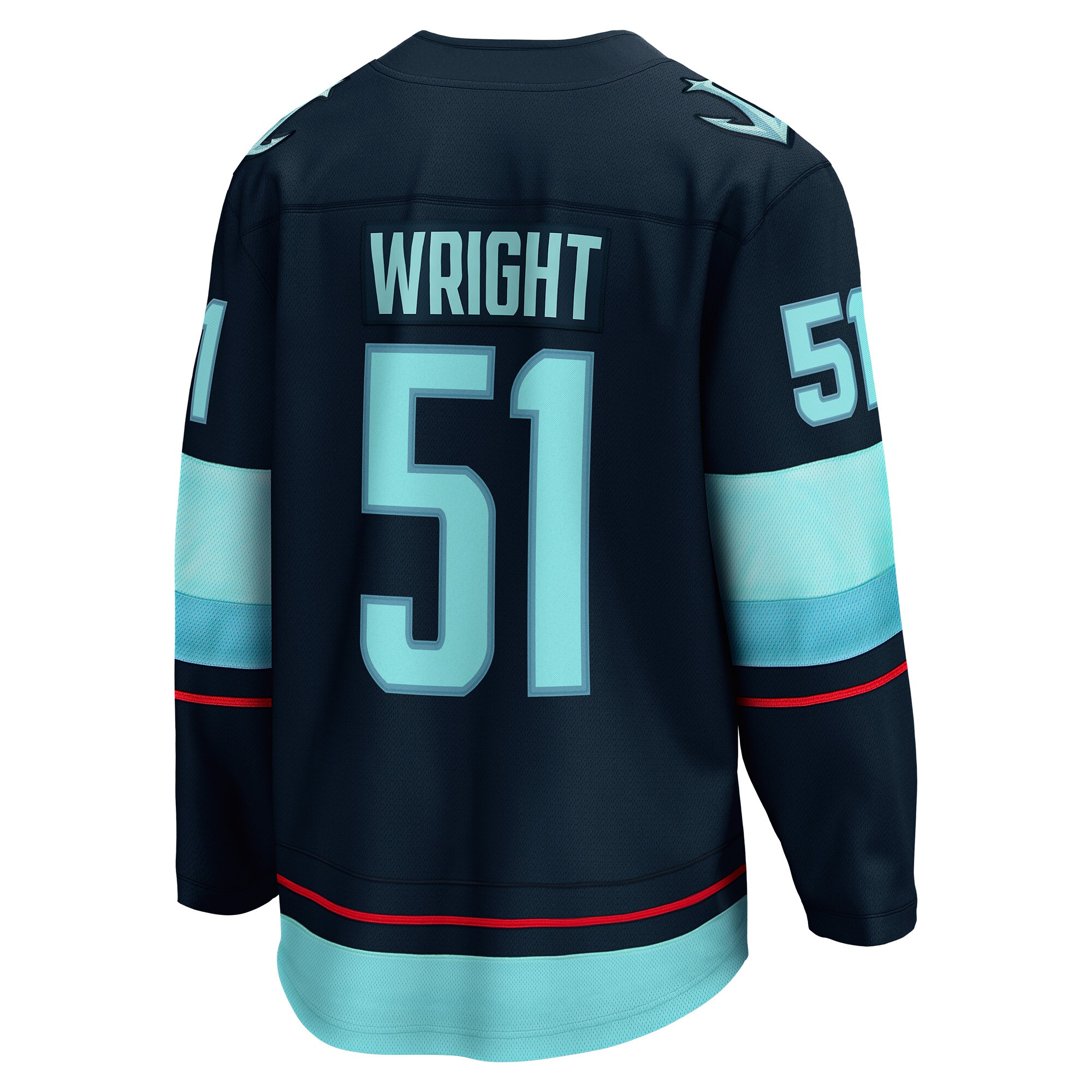 Shane Wright Seattle Kraken Fanatics Men’s Home Breakaway Player Jersey – Deep Sea Blue Clowdercats