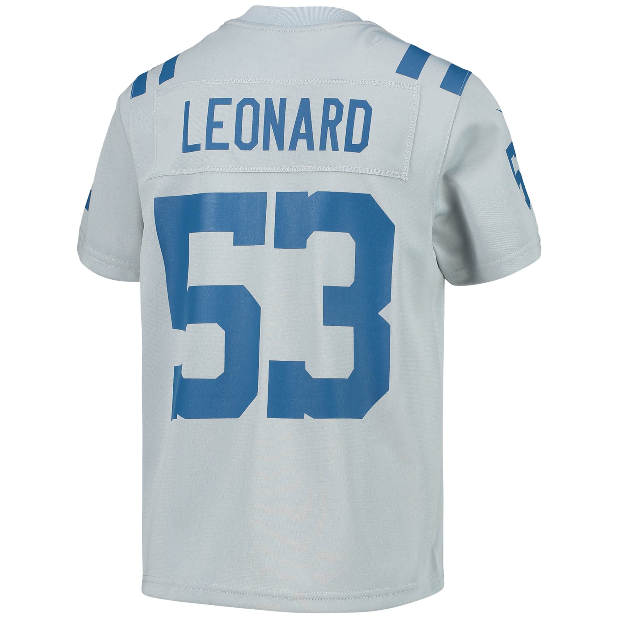 Shaquille Leonard Indianapolis Colts Nike Youth Inverted Team Game Jersey – Gray Clowdercats
