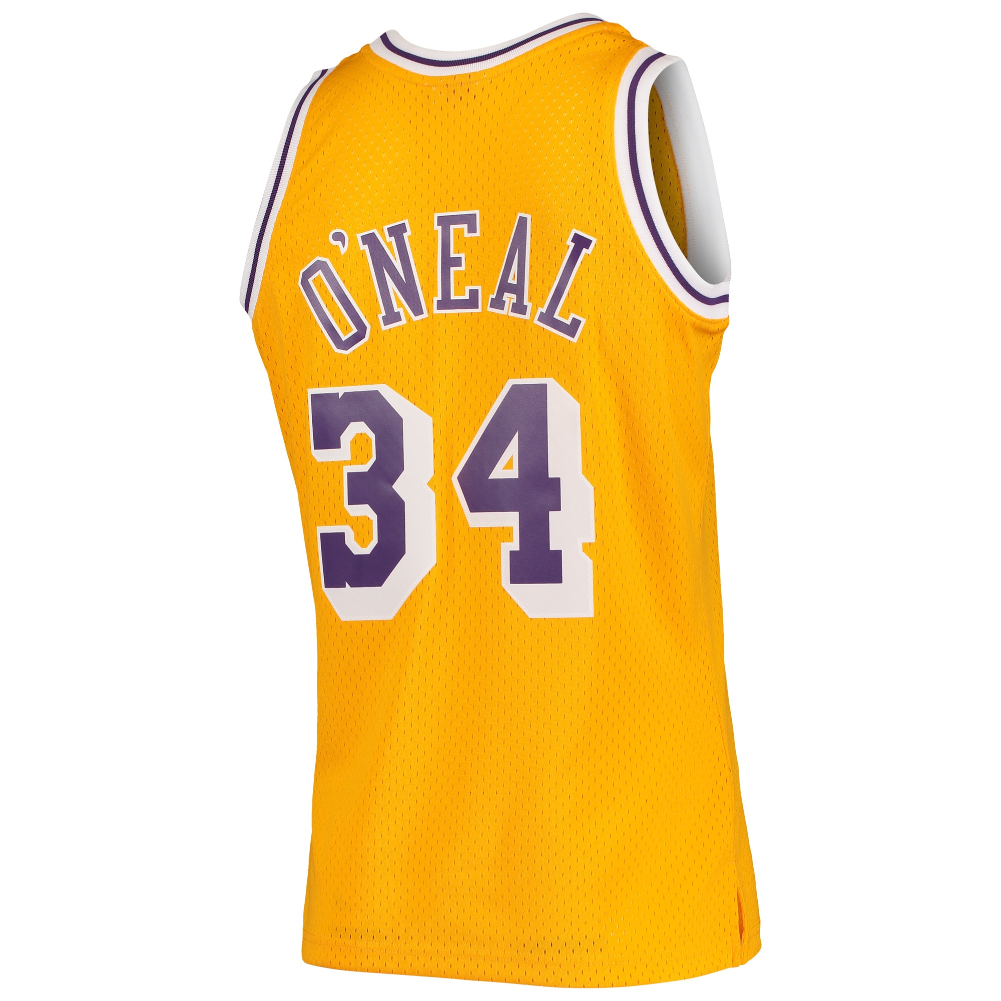 Shaquille O’Neal Los Angeles Lakers Mitchell & Ness 1996/97 Hardwood Classics Swingman Jersey – Gold Clowdercats