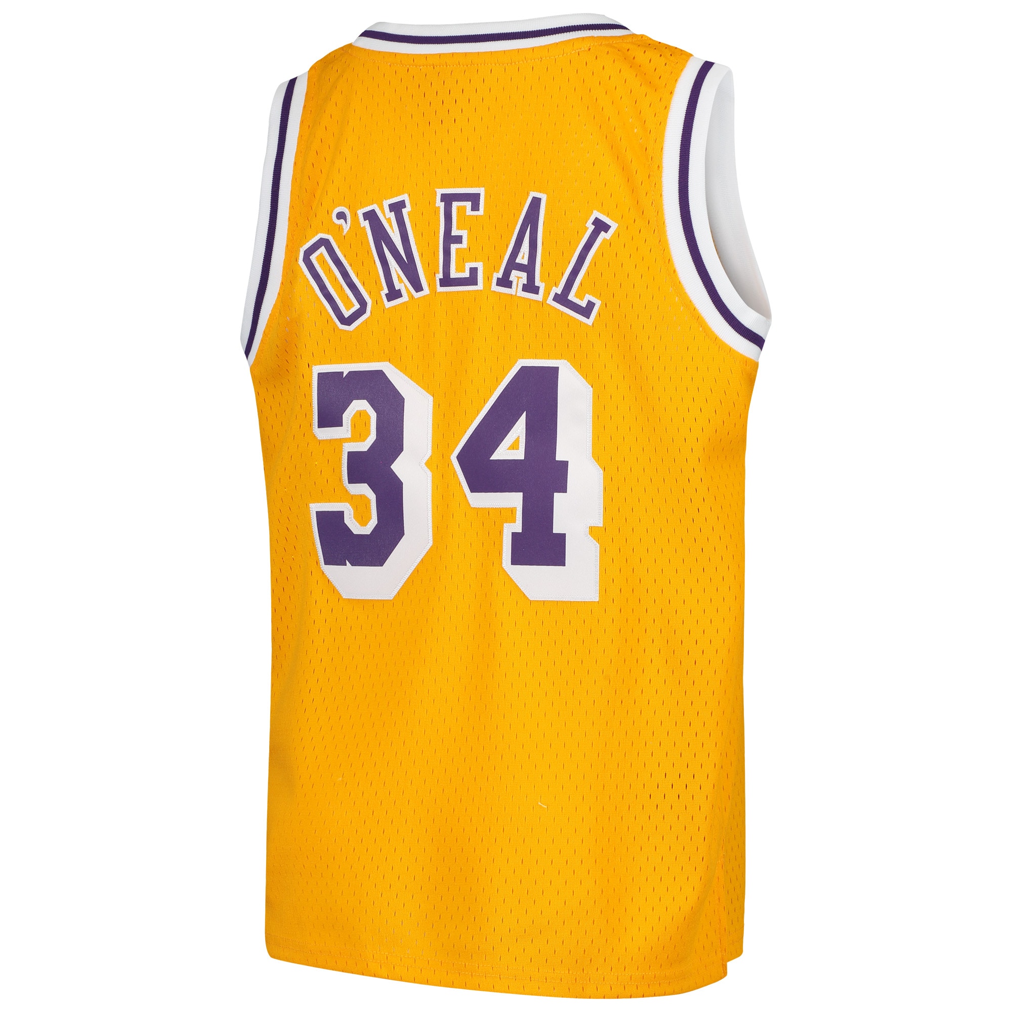 Shaquille O’Neal Los Angeles Lakers Mitchell & Ness Youth Swingman Throwback Jersey – Gold Clowdercats