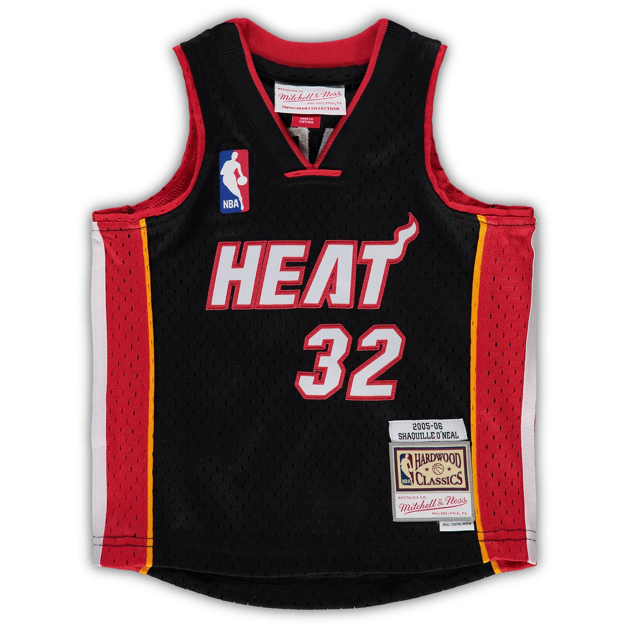 Shaquille O’Neal Miami Heat Mitchell & Ness Infant 2005/06 Hardwood Classics Retired Player Jersey – Black Clowdercats