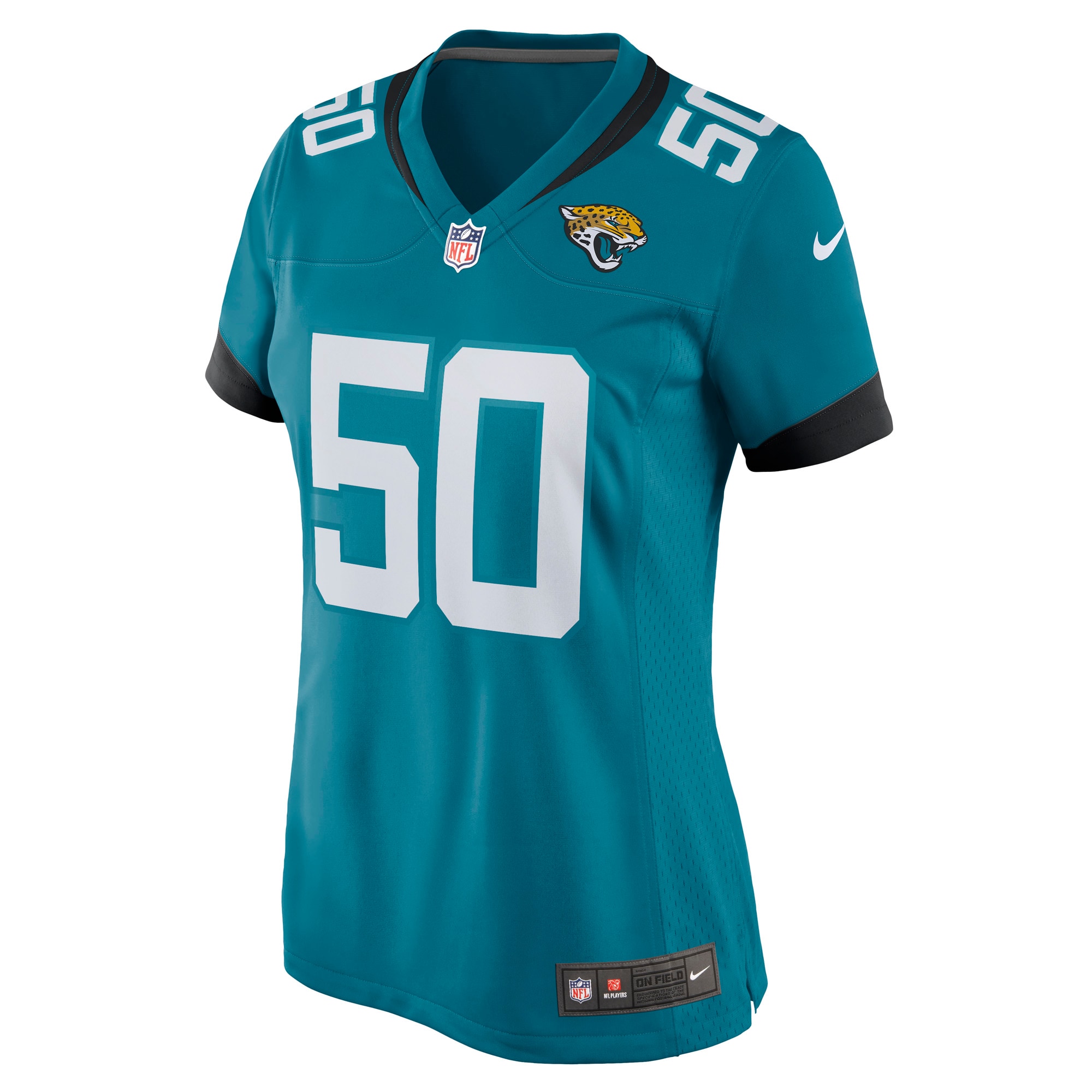 Shaquille Quarterman Jacksonville Jaguars Nike Women’s Game Jersey – Teal Clowdercats