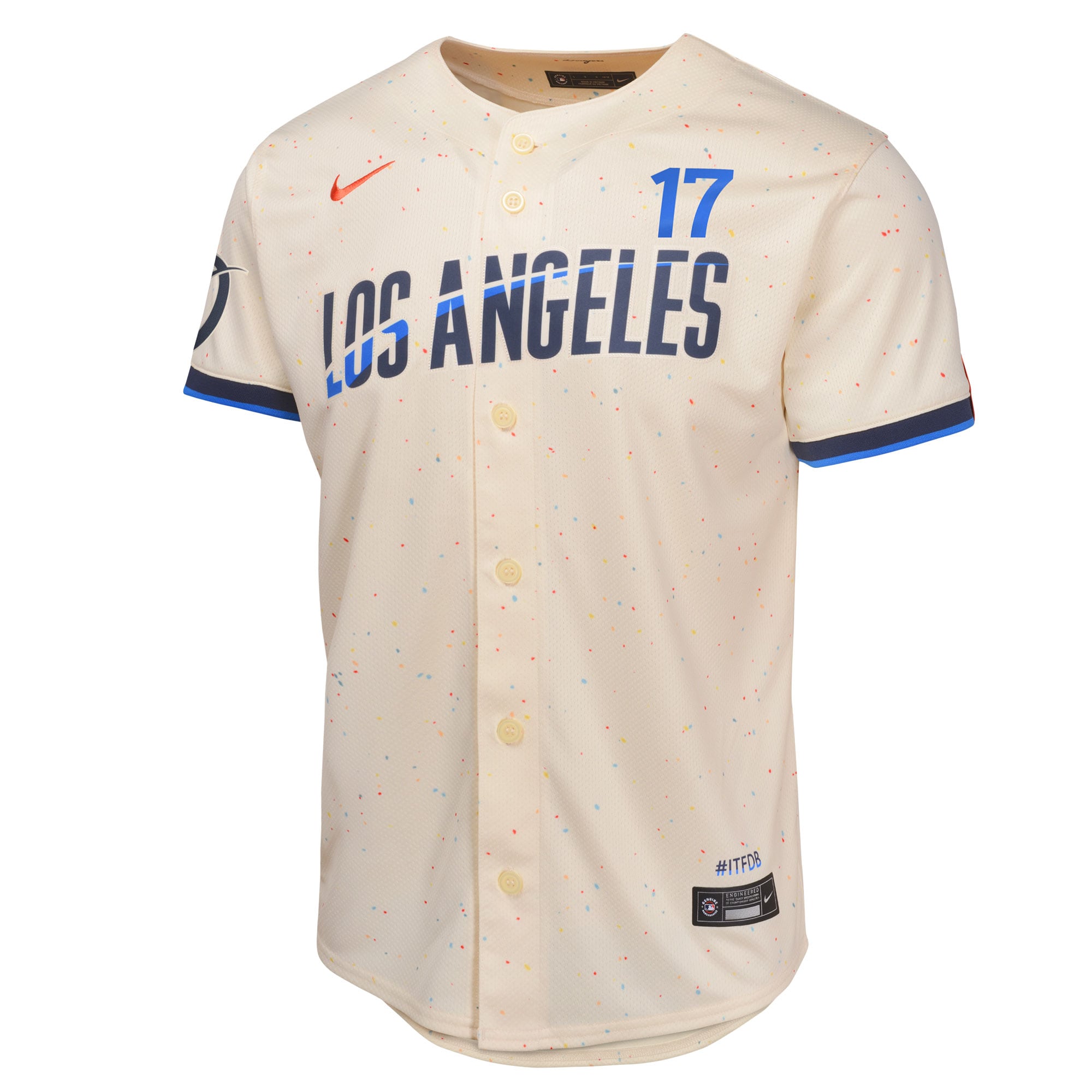 Shohei Ohtani Los Angeles Dodgers Nike Youth 2024 City Connect Limited Player Jersey – Cream