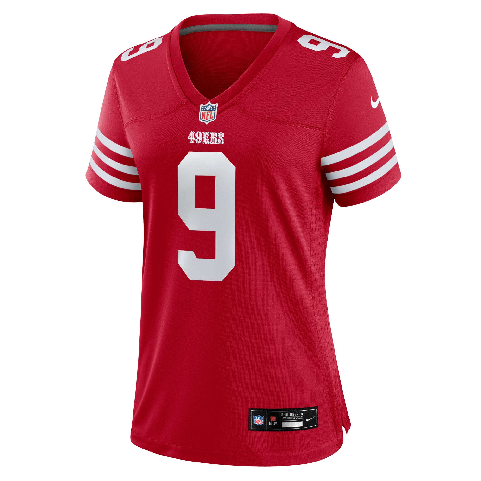 Skyy Moore San Francisco 49ers Nike Women’s Team Game Jersey – Scarlet Clowdercats