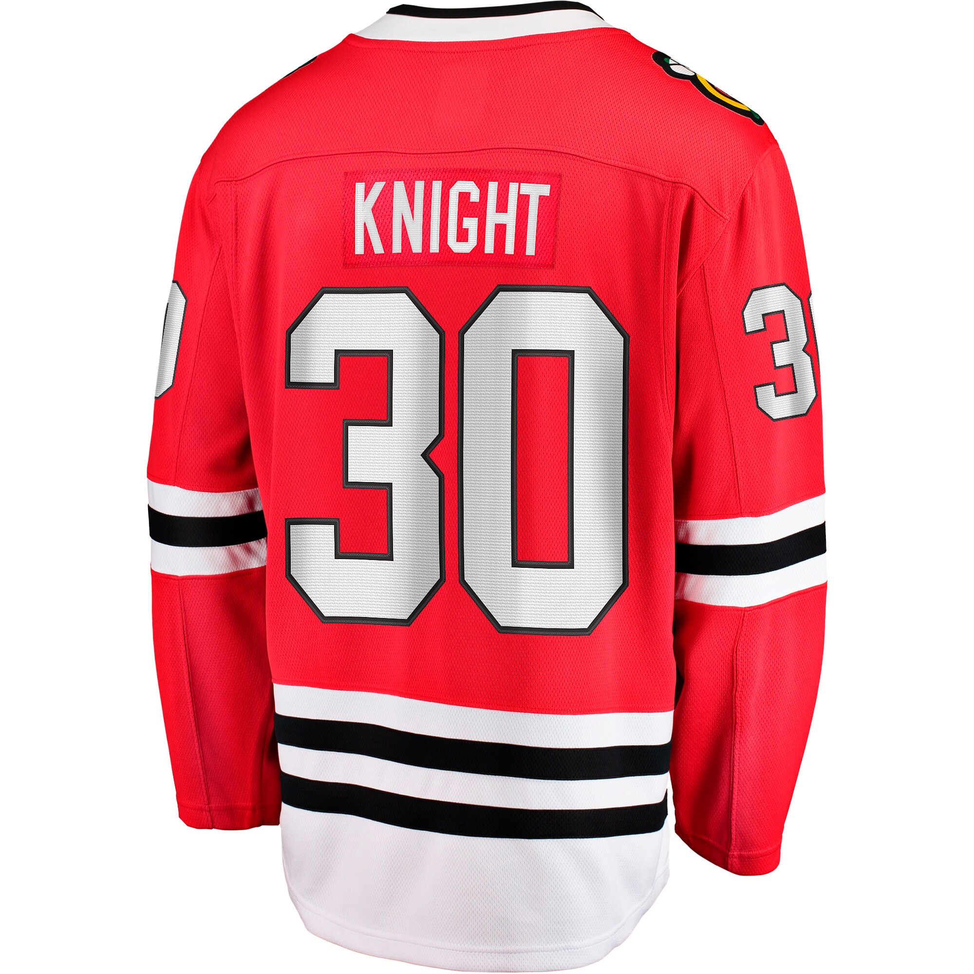 Spencer Knight Chicago Blackhawks Fanatics Home Breakaway Jersey – Red Clowdercats