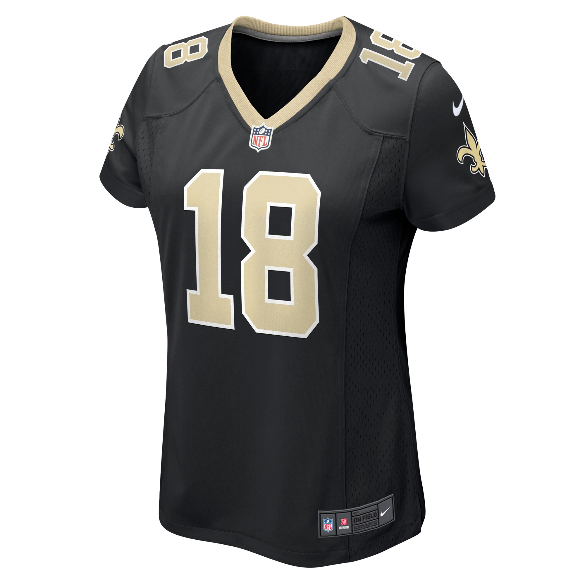 Spencer Rattler New Orleans Saints Nike Women’s Game Jersey – Black Clowdercats