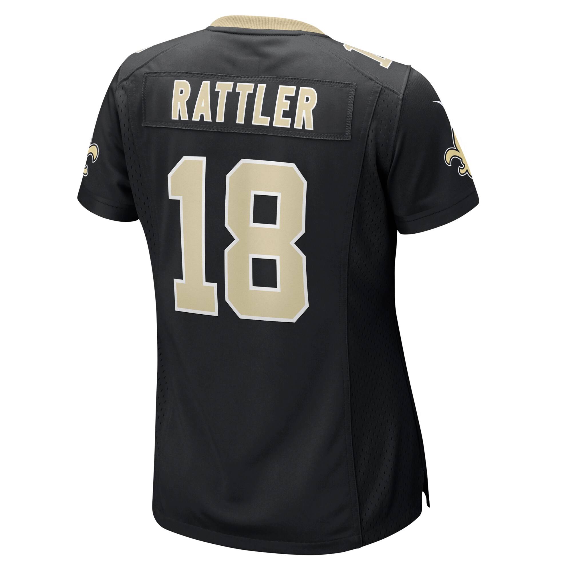 Spencer Rattler New Orleans Saints Nike Women’s Game Jersey – Black Clowdercats