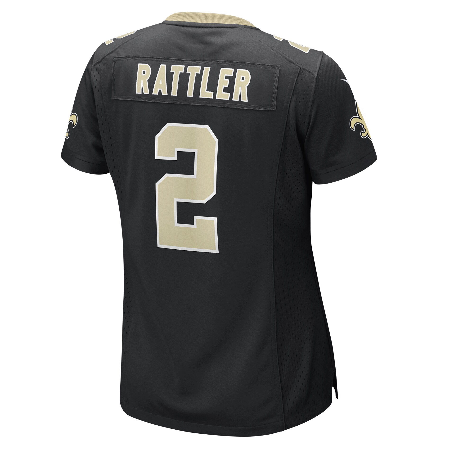 Spencer Rattler New Orleans Saints Nike Women’s Team Game Jersey – Black Clowdercats