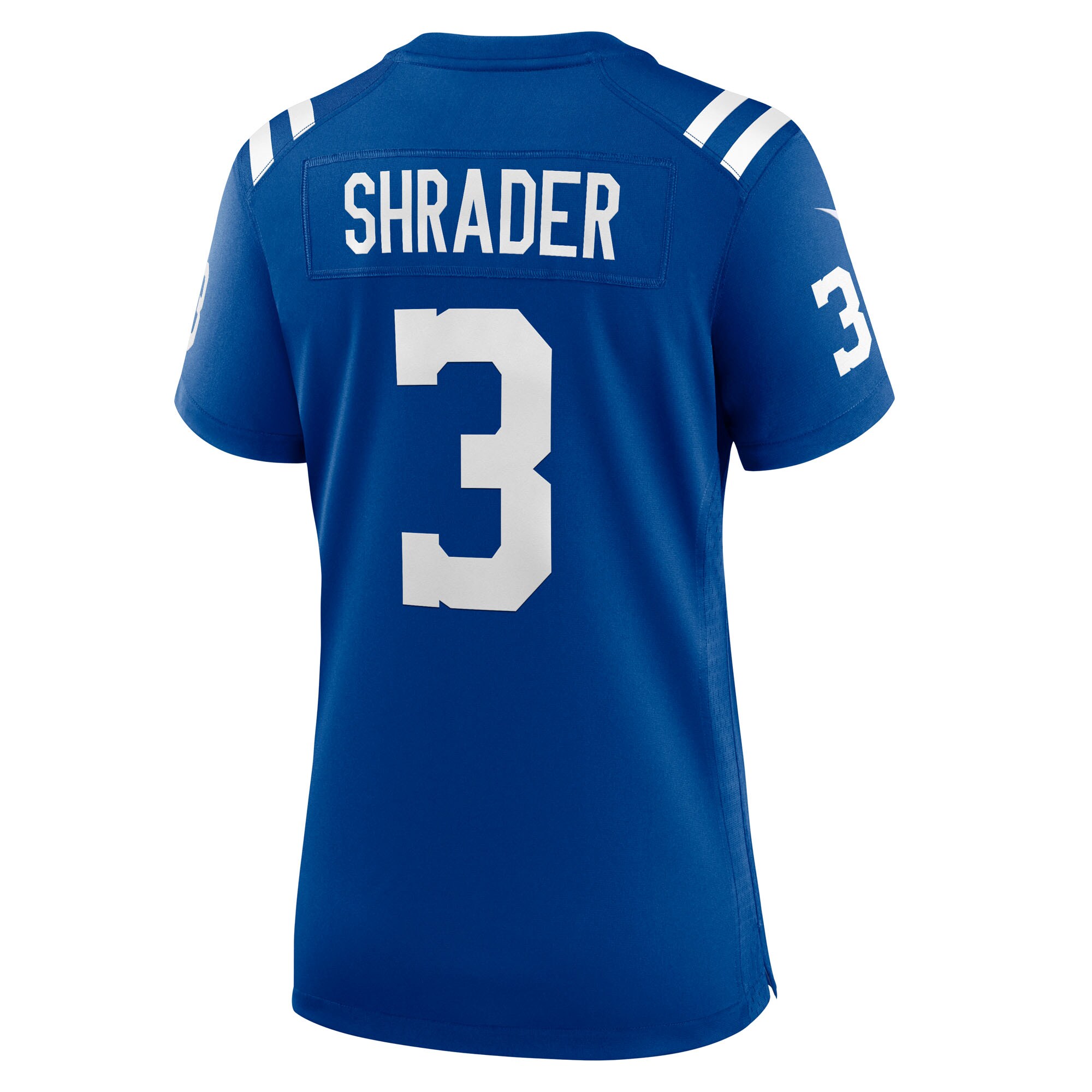 Spencer Shrader Indianapolis Colts Nike Women’s Team Game Jersey – Royal Clowdercats