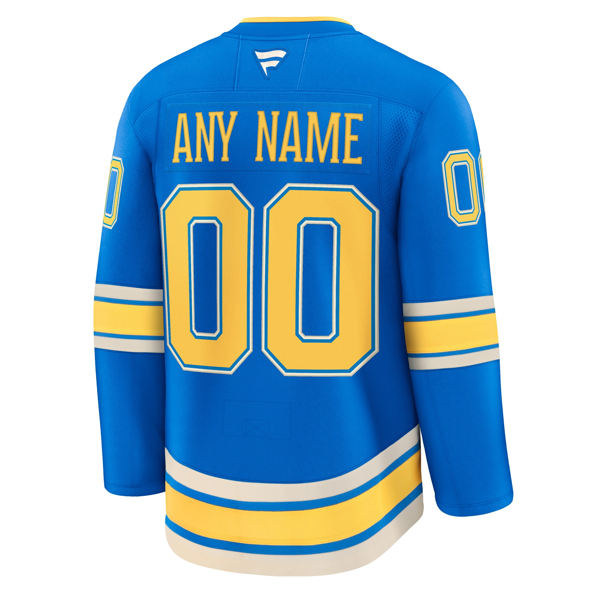 St. Louis Blues Fanatics Alternate Premium Custom Jersey – Blue Clowdercats