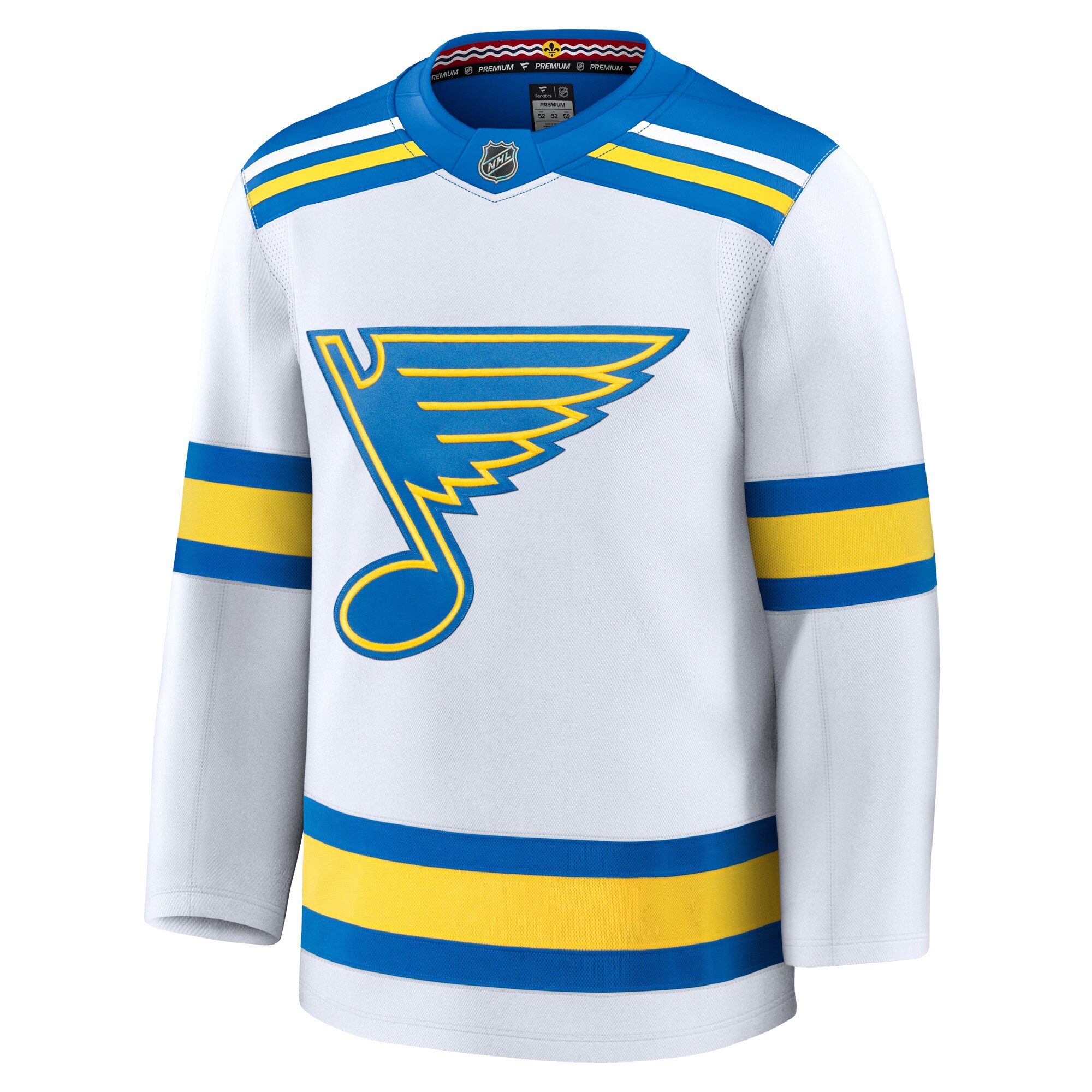St. Louis Blues Fanatics Away Premium Jersey – White Clowdercats