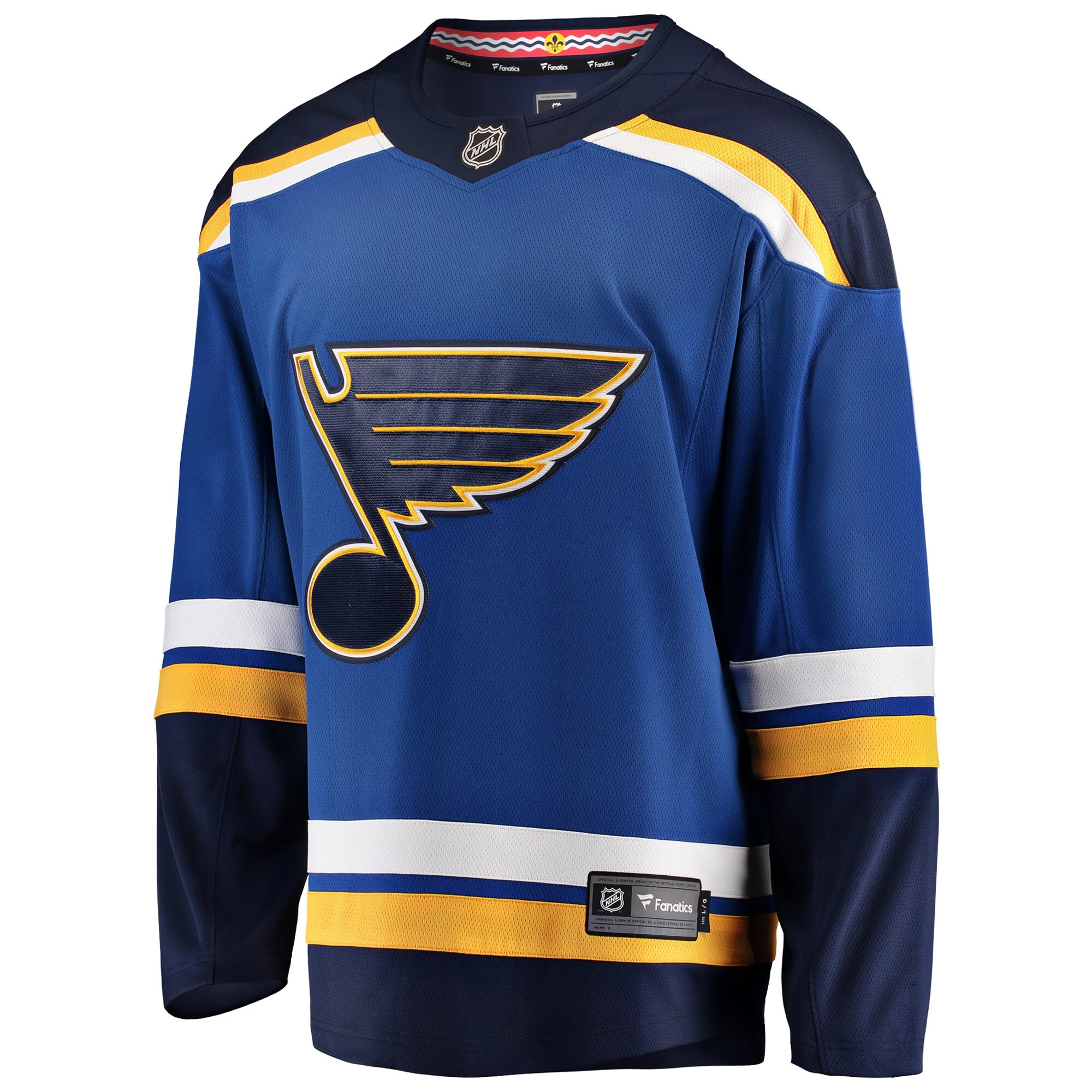 St. Louis Blues Fanatics Breakaway Home Jersey – Blue Clowdercats