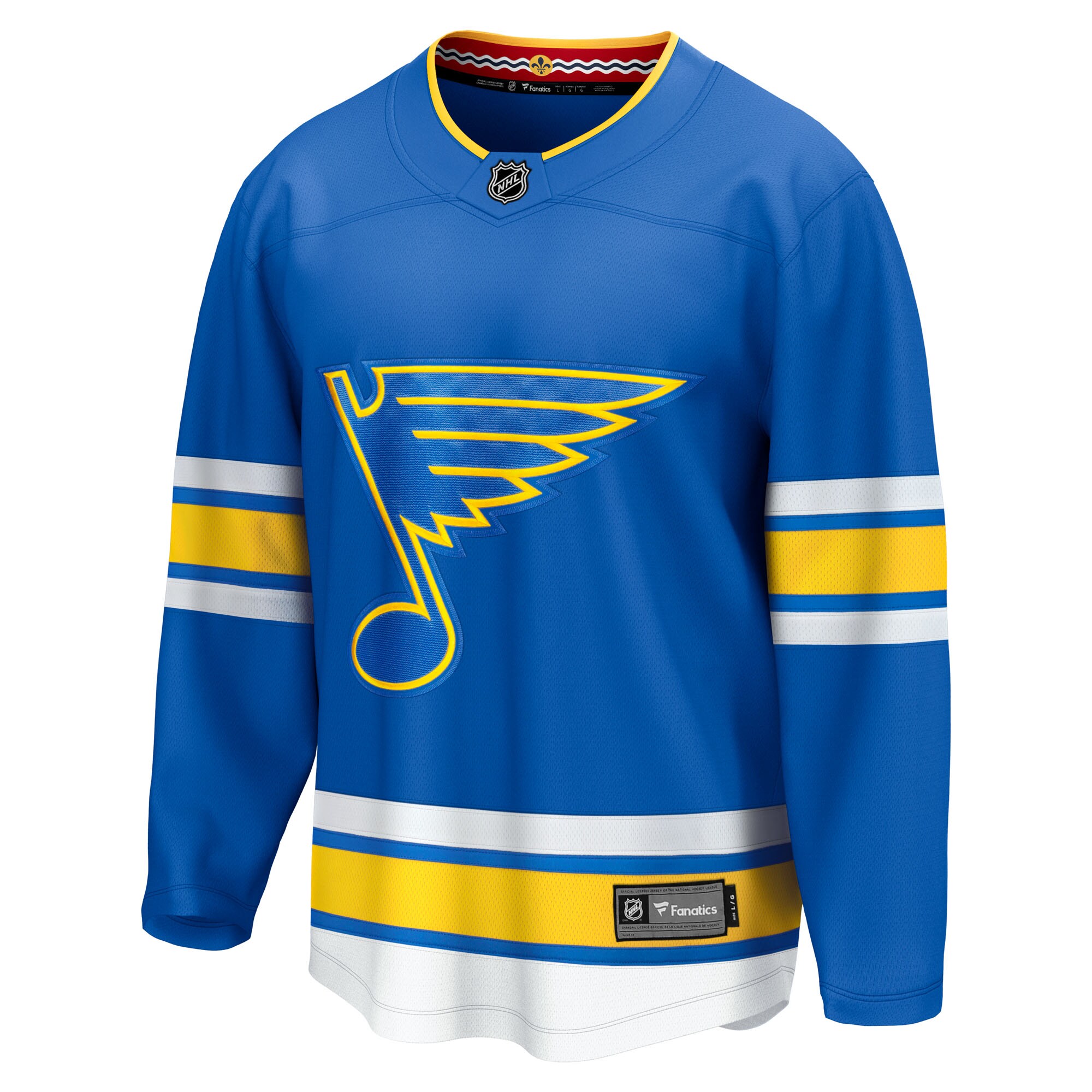 St. Louis Blues Fanatics Home Breakaway Jersey – Blue Clowdercats