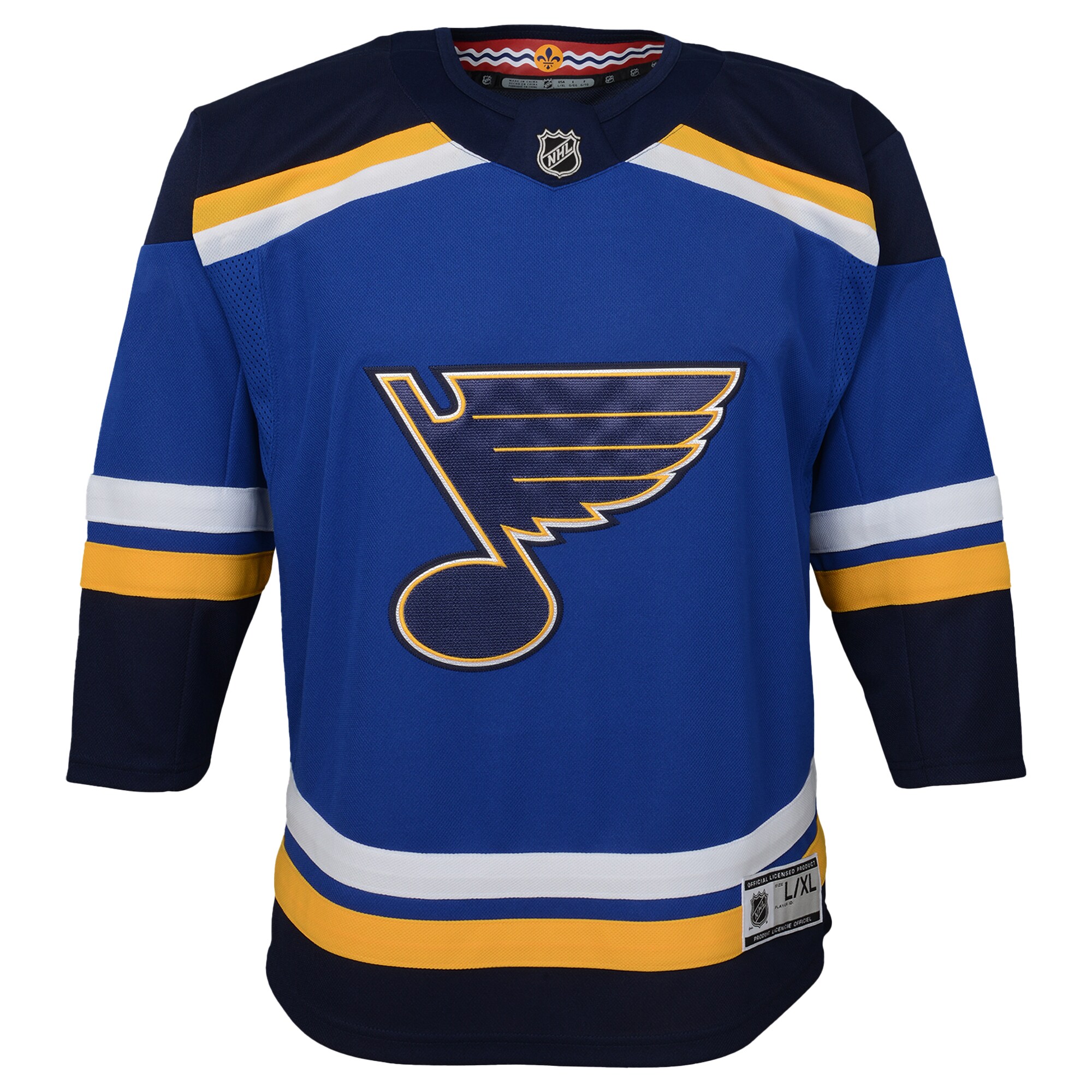 St. Louis Blues Youth Home Premier Jersey – Blue Clowdercats