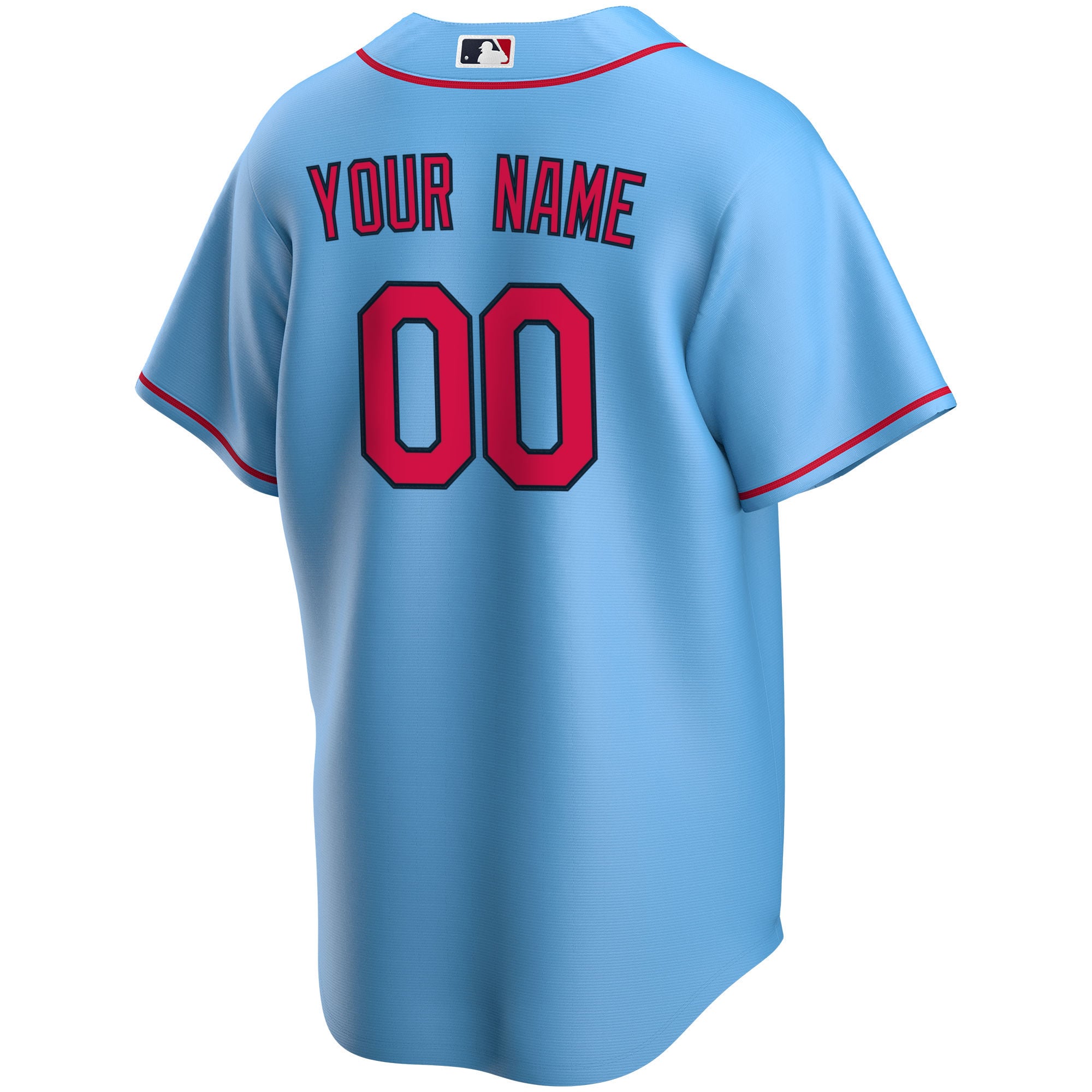 St. Louis Cardinals Nike Alternate Replica Custom Jersey – Light Blue