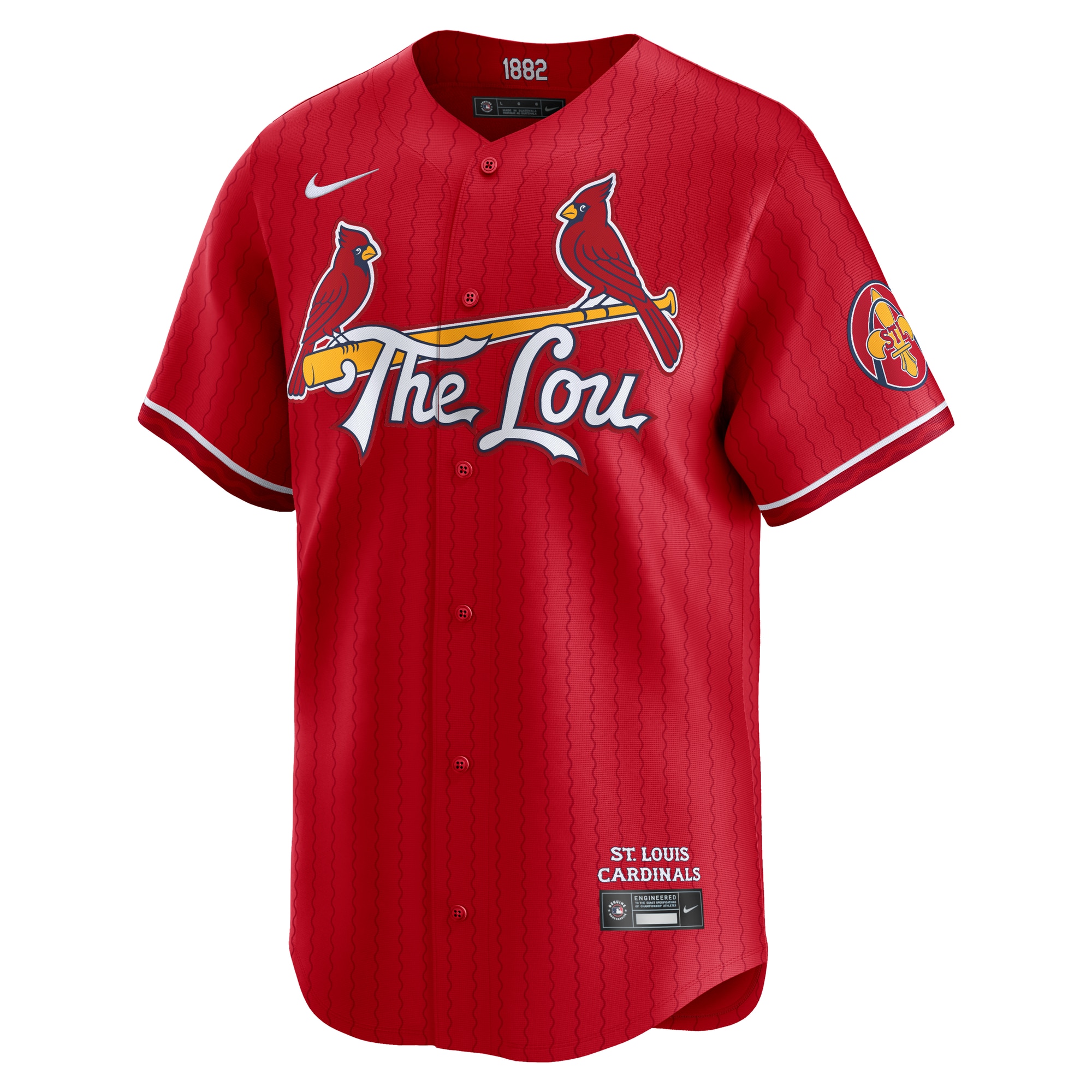 St. Louis Cardinals Nike City Connect Limited Jersey – Red