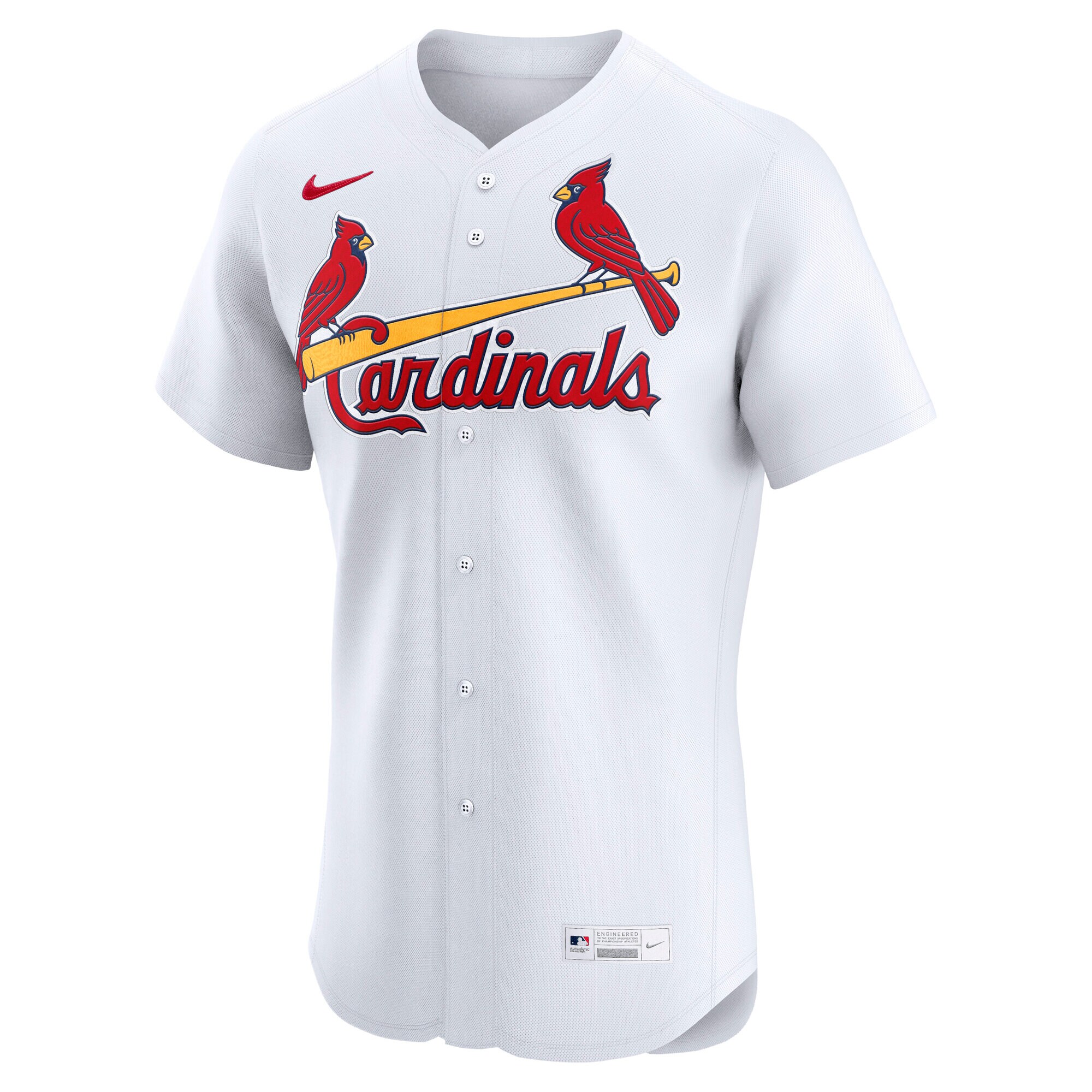 St. Louis Cardinals Nike Home Elite Jersey – White
