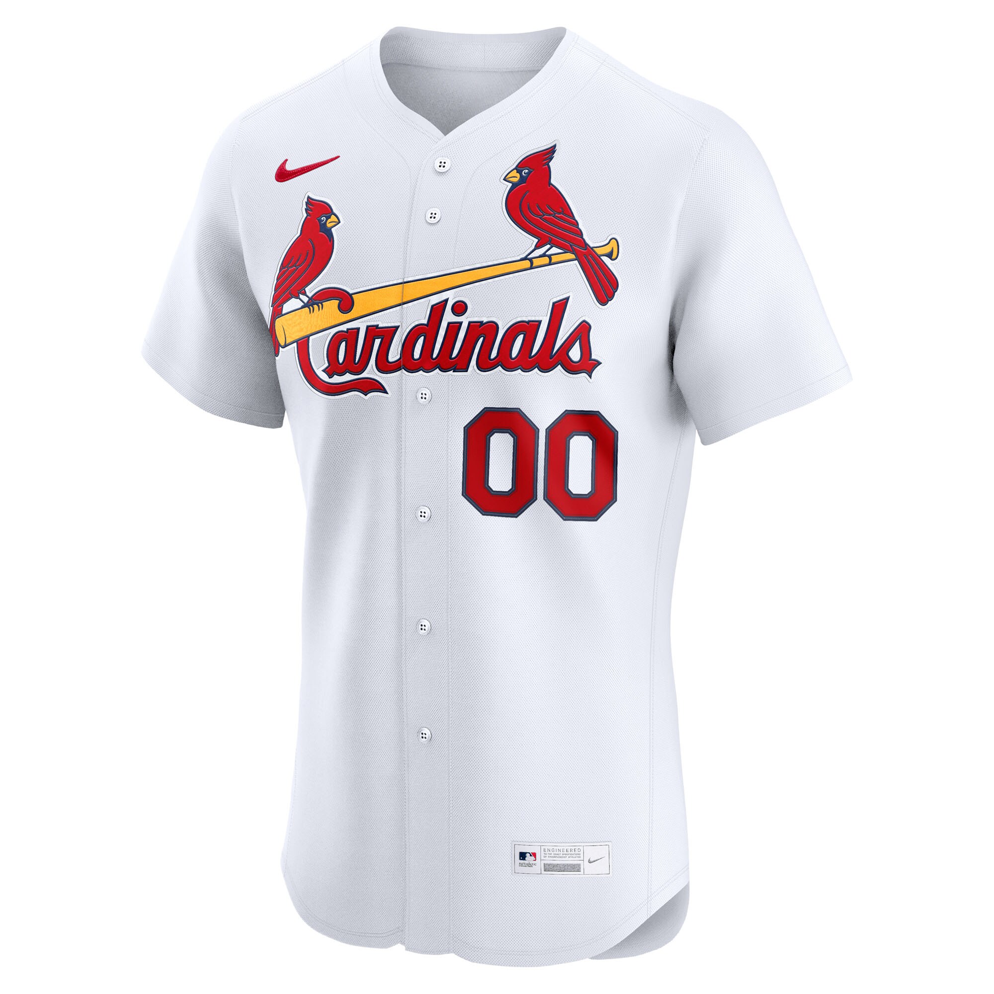 St. Louis Cardinals Nike Home Elite Pick-A-Player Retired Roster Jersey – White