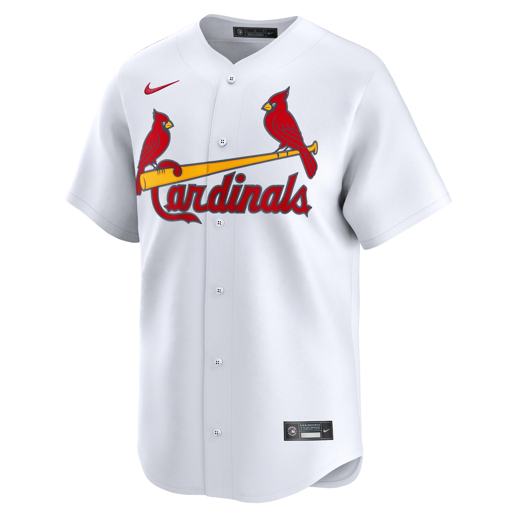 St. Louis Cardinals Nike Home Limited Jersey – White
