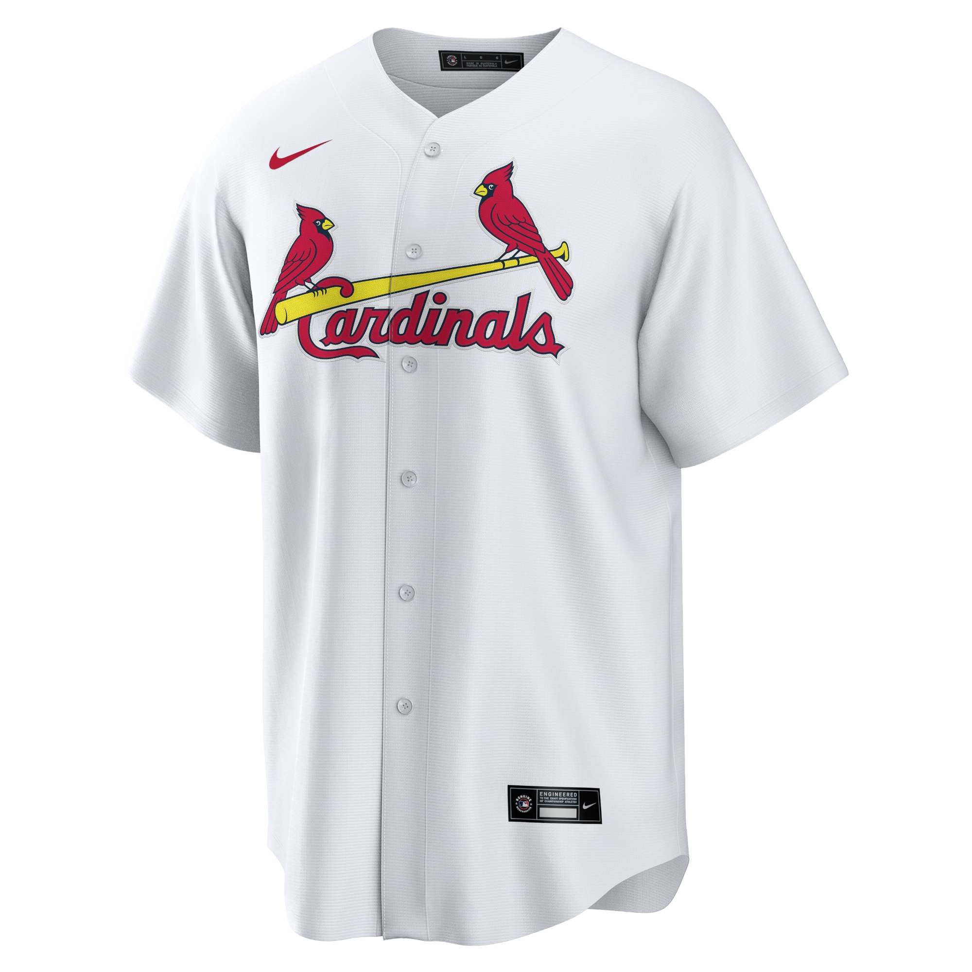 St. Louis Cardinals Nike Home Replica Team Jersey – White