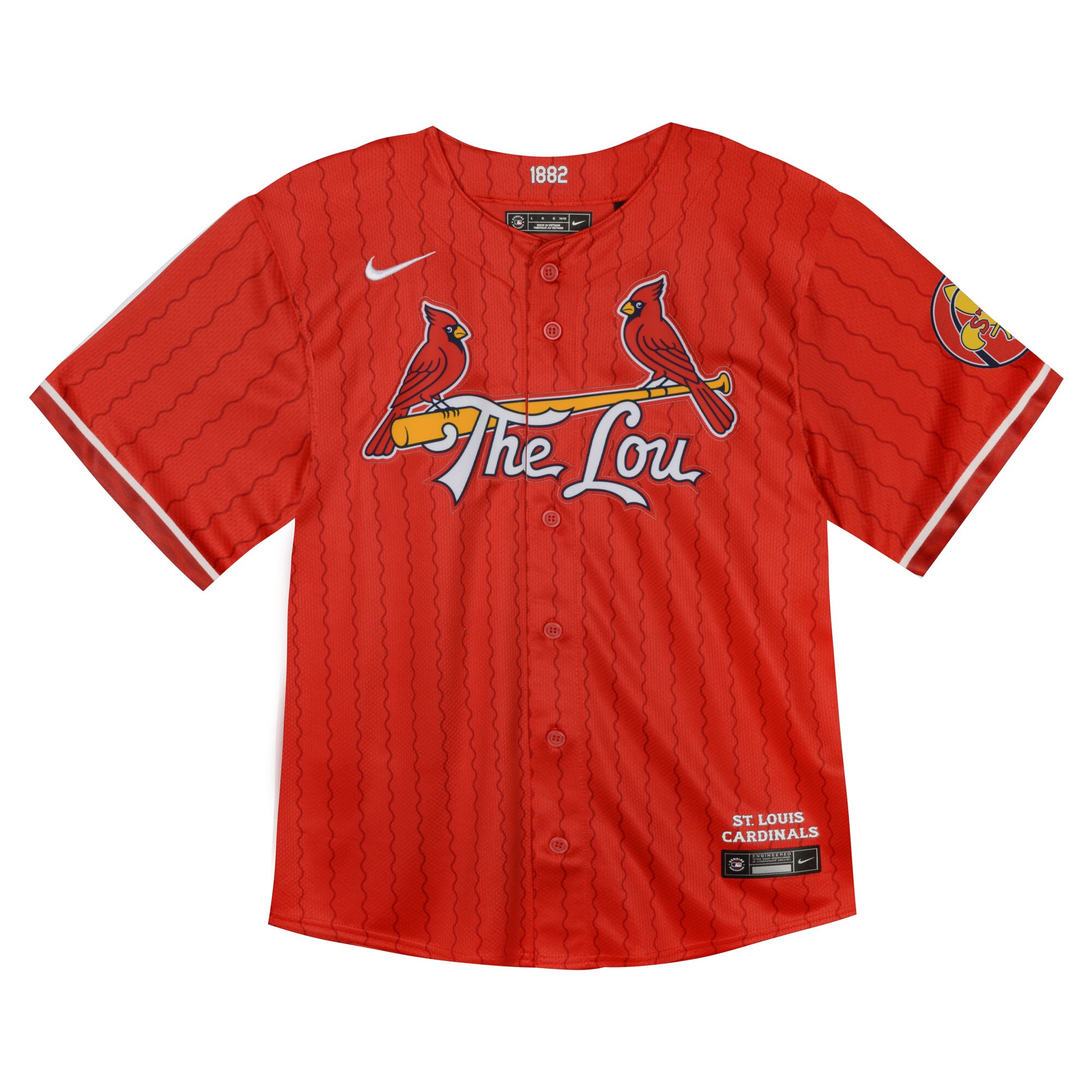 St. Louis Cardinals Nike Toddler City Connect Team Limited Jersey – Red