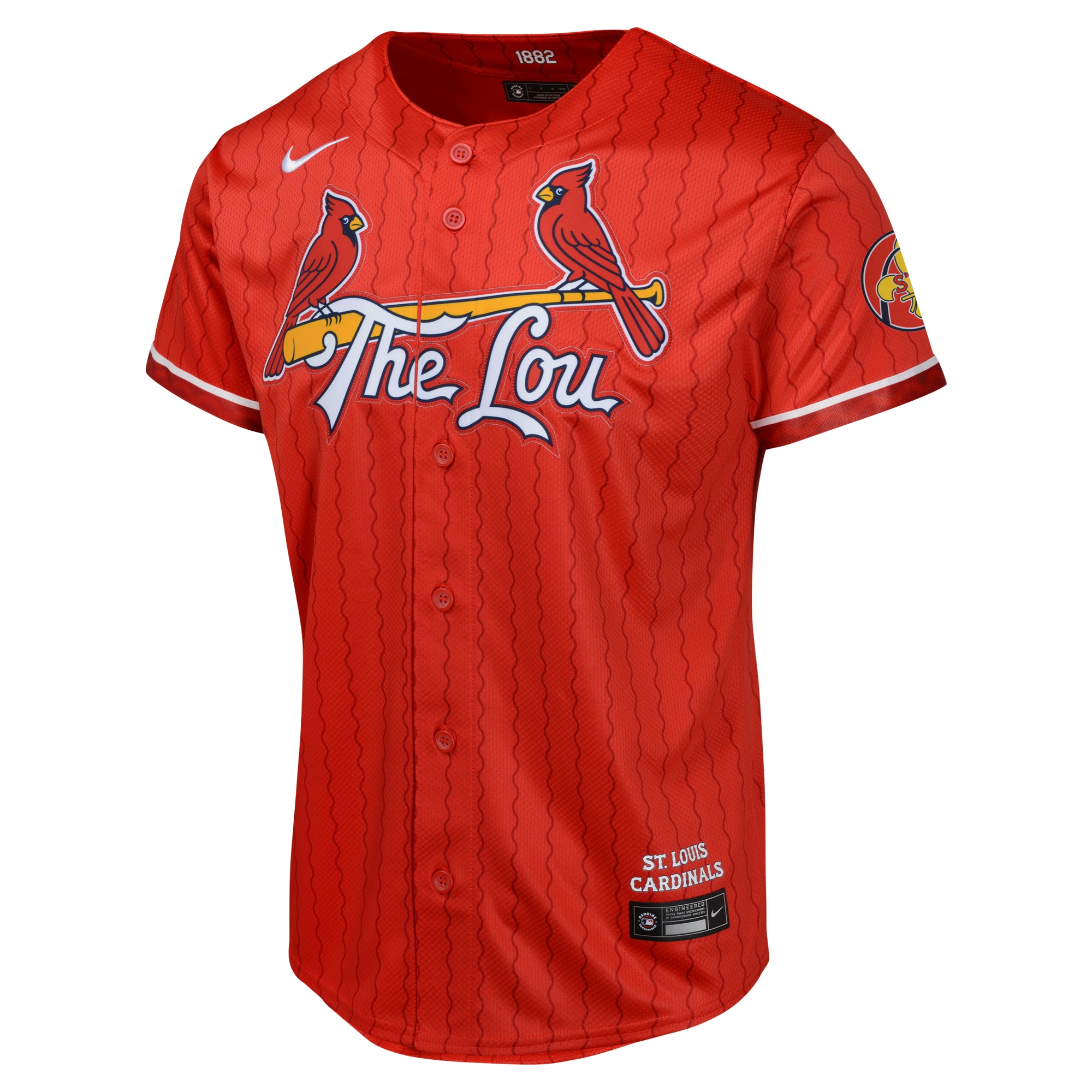 St. Louis Cardinals Nike Youth 2024 City Connect Limited Jersey – Red