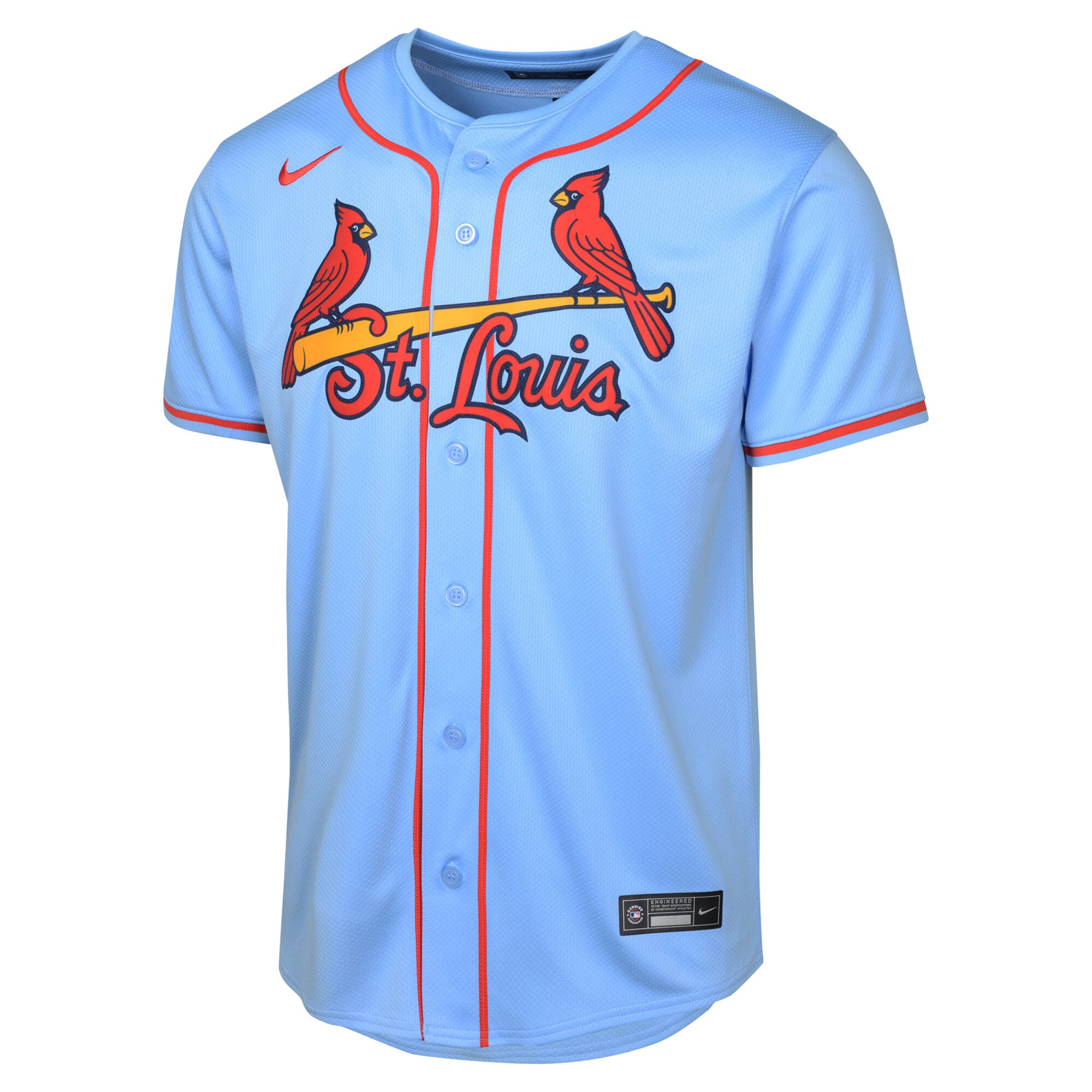 St. Louis Cardinals Nike Youth Alternate Limited Jersey – Light Blue