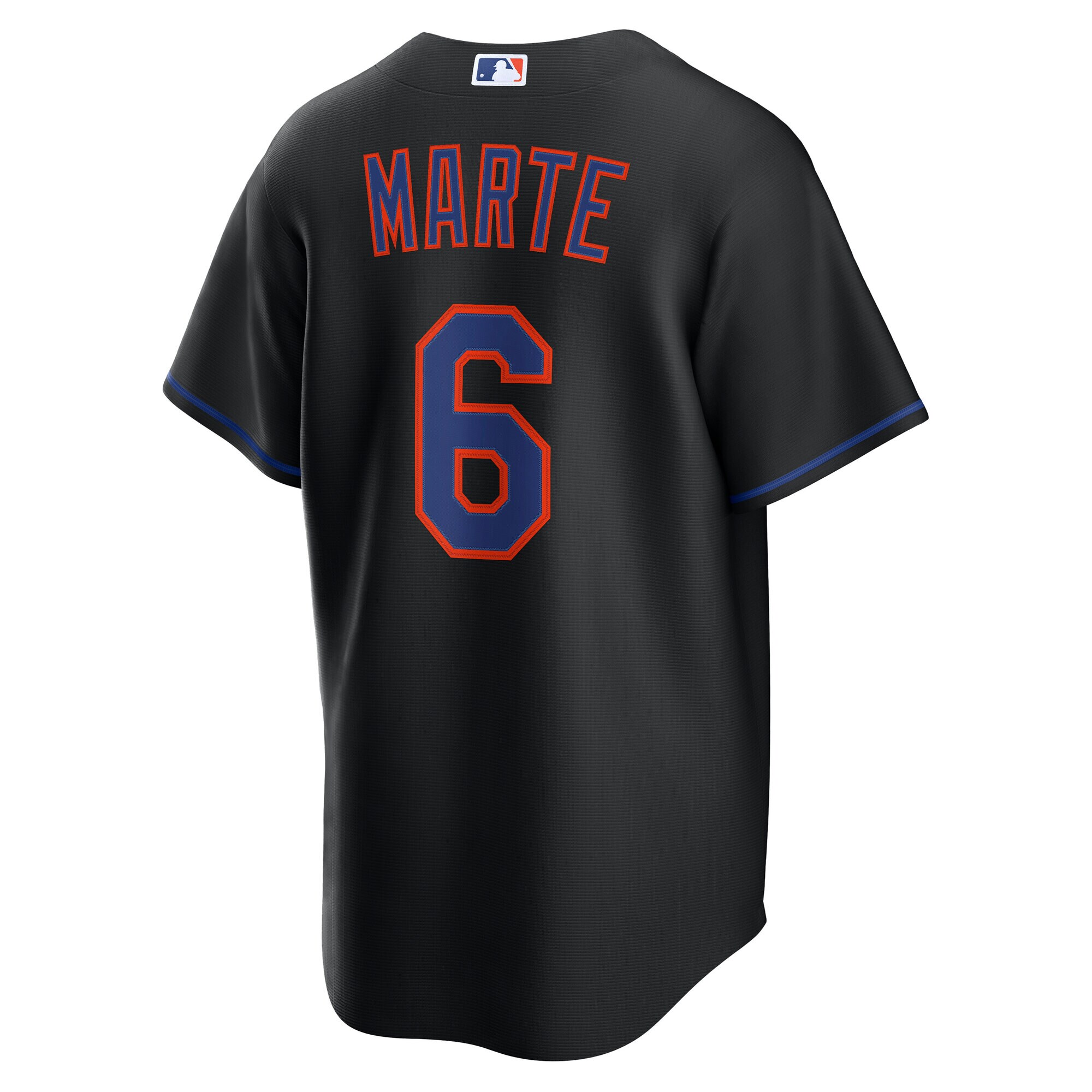 Starling Marte New York Mets Nike Alternate Replica Jersey – Black