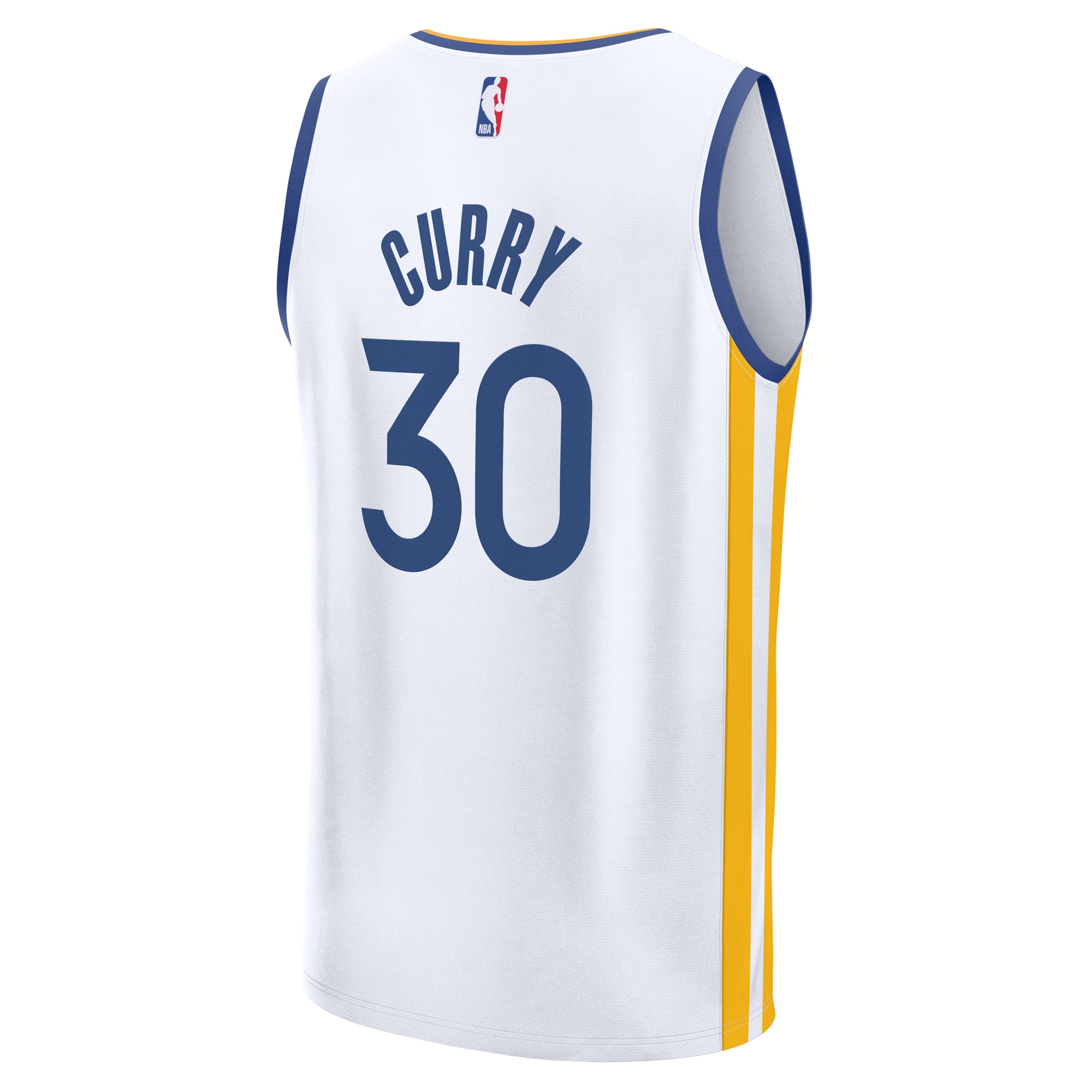 Stephen Curry Golden State Warriors Fanatics Youth Fast Break Replica Jersey – Association Edition – White Clowdercats