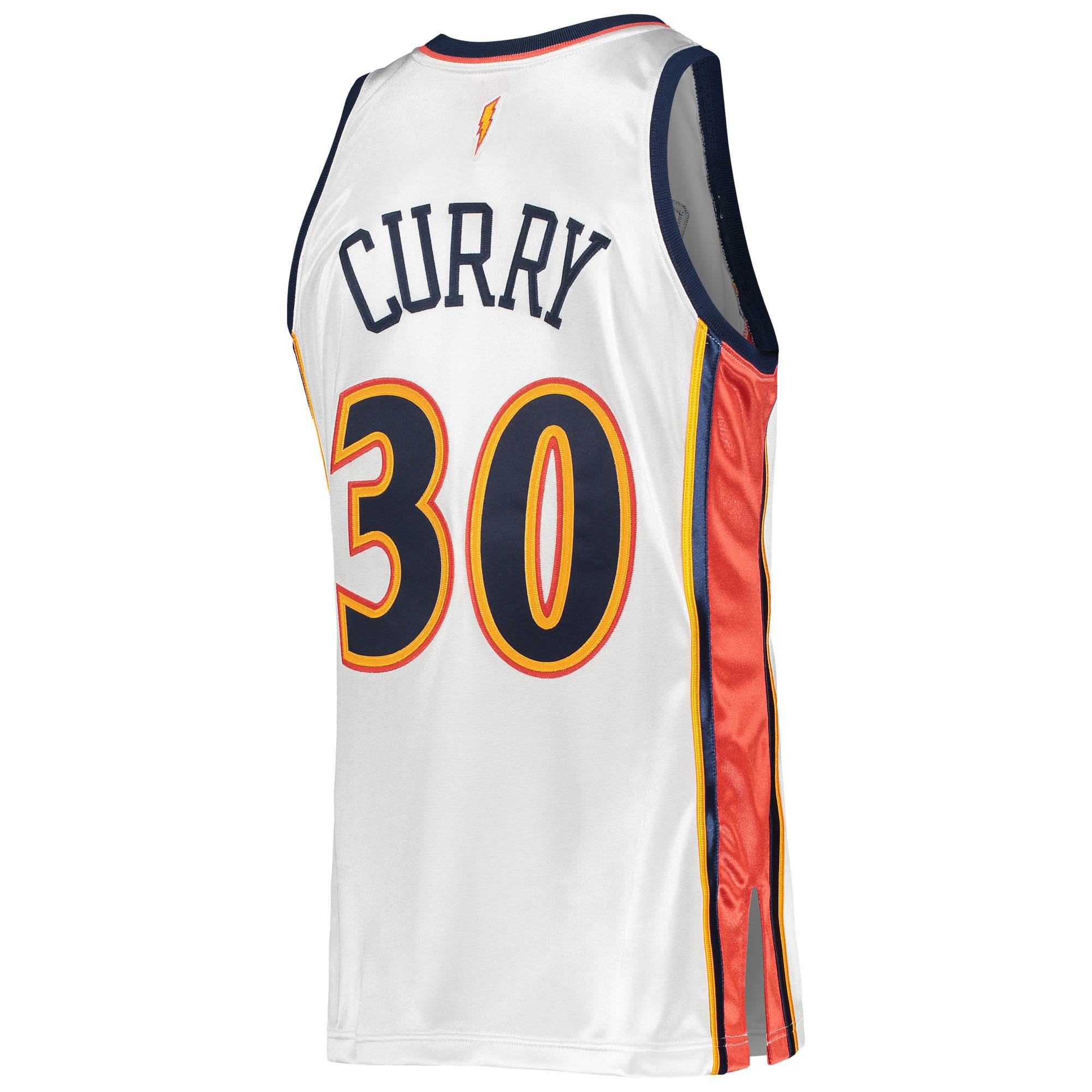Stephen Curry Golden State Warriors Mitchell & Ness 2009/10 Hardwood Classics Authentic Jersey – White Clowdercats