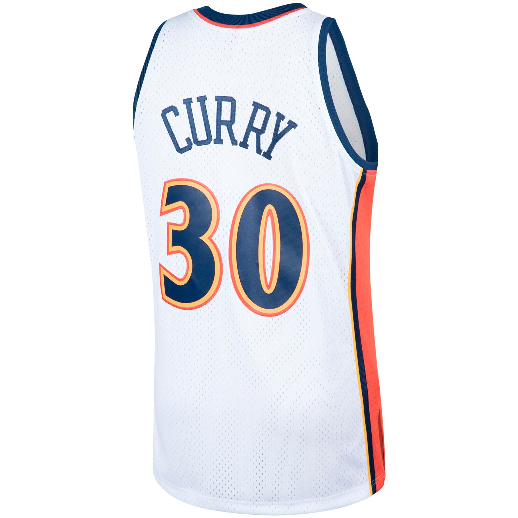 Stephen Curry Golden State Warriors Mitchell & Ness Hardwood Classics Swingman Jersey – White Clowdercats