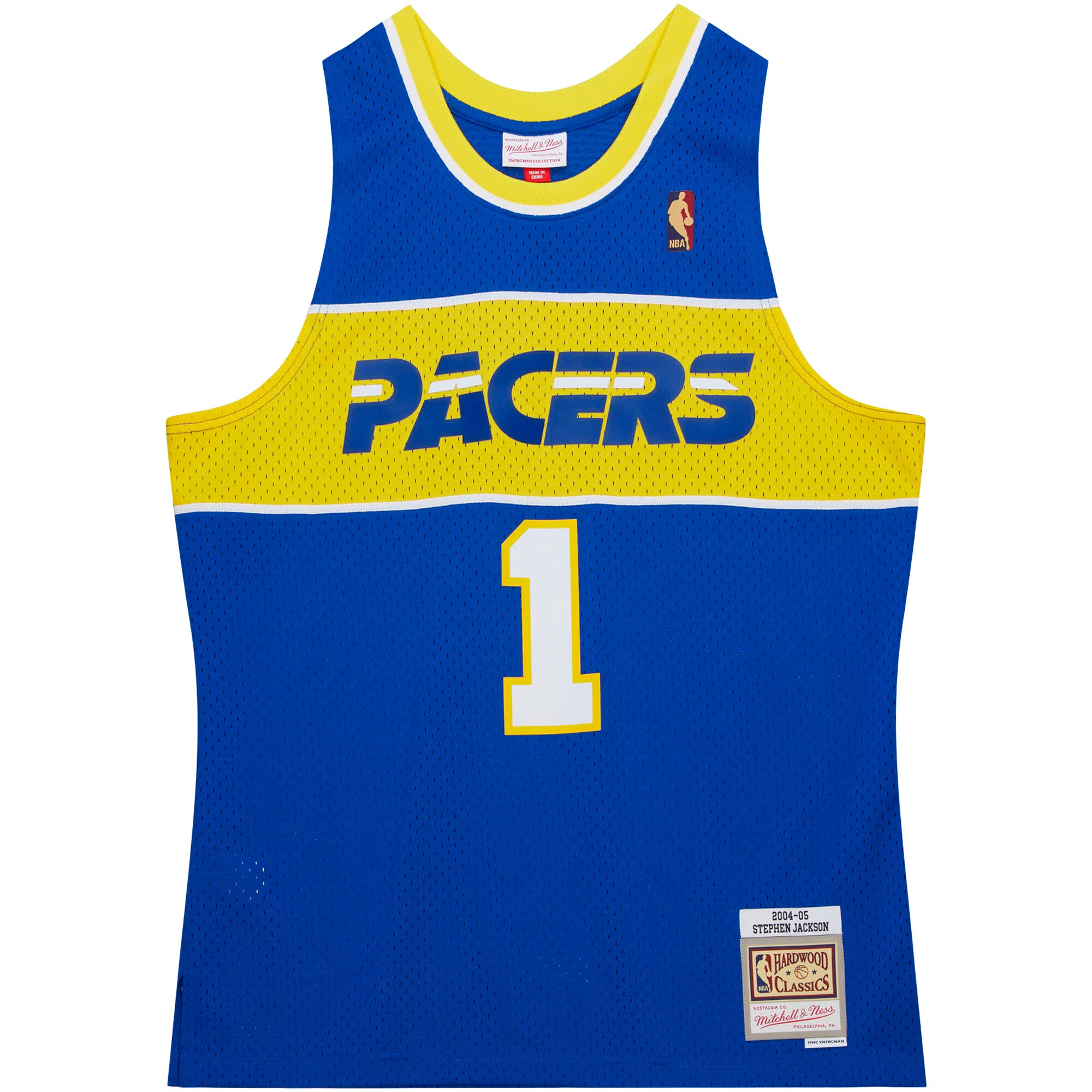 Stephen Jackson Indiana Pacers Mitchell & Ness 2004/05 Hardwood Classics Swingman Jersey – Royal Clowdercats