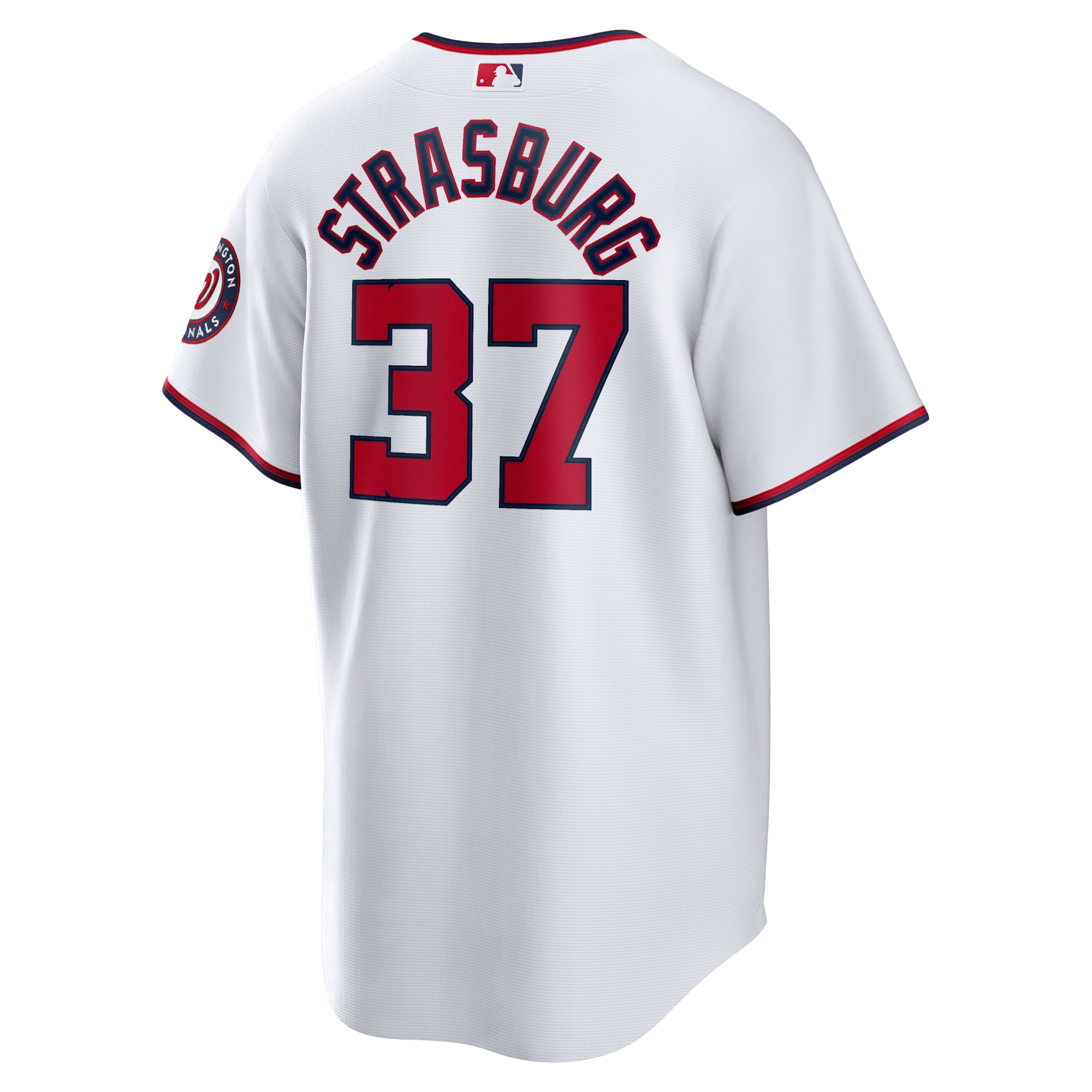Stephen Strasburg Washington Nationals Nike Home Replica Jersey – White