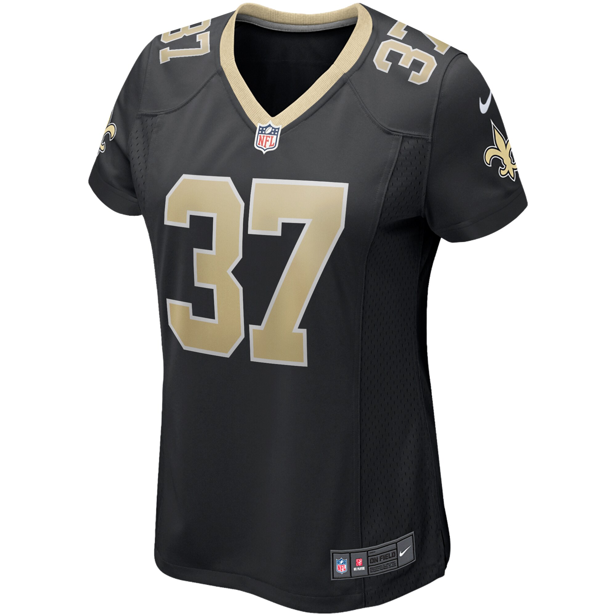 Steve Gleason New Orleans Saints Nike Women’s Game Retired Player Jersey – Black Clowdercats