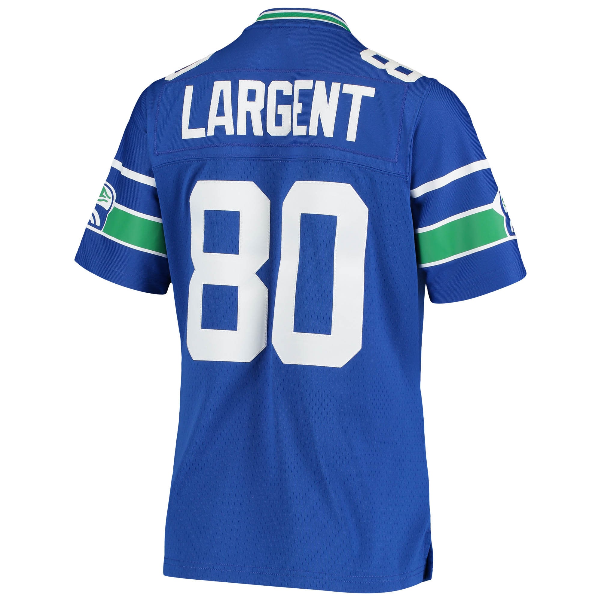 Steve Largent Seattle Seahawks Mitchell & Ness Women’s 1985 Legacy Replica Jersey – Royal Clowdercats