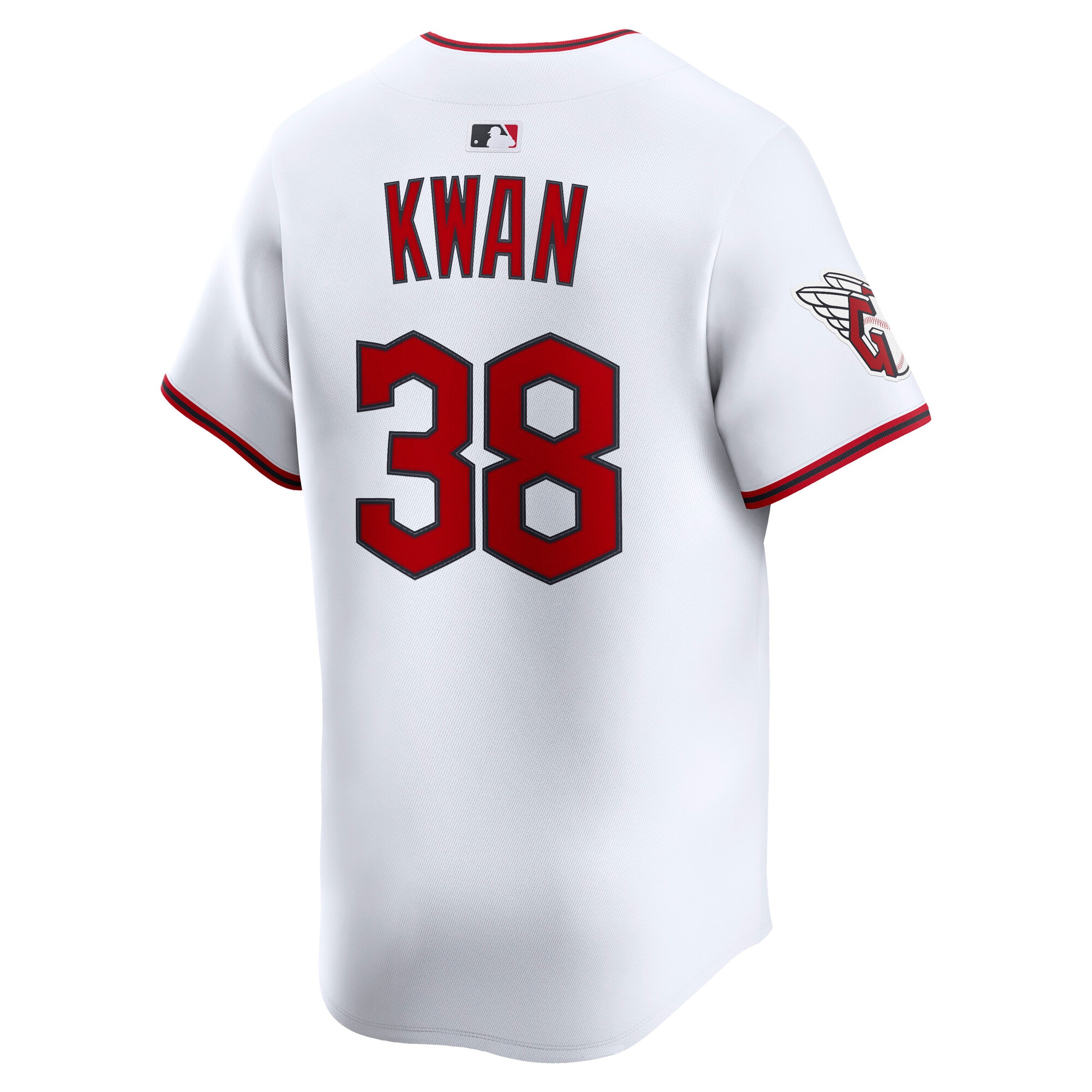 Steven Kwan Cleveland Guardians Nike Home Limited Player Jersey – White