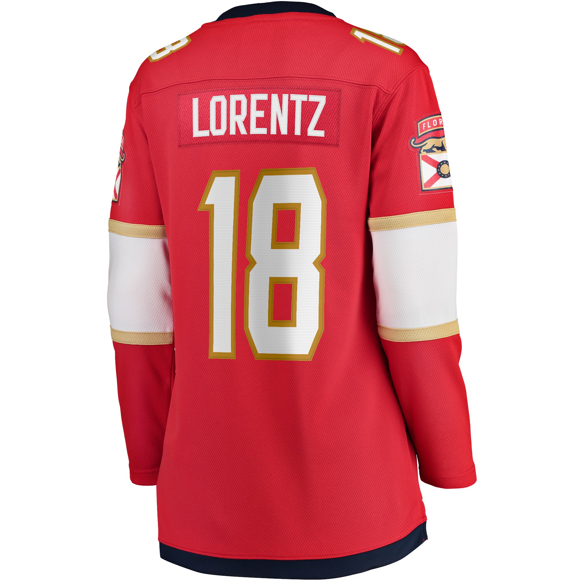 Steven Lorentz Florida Panthers Fanatics Women’s Home Breakaway Player Jersey – Red Clowdercats
