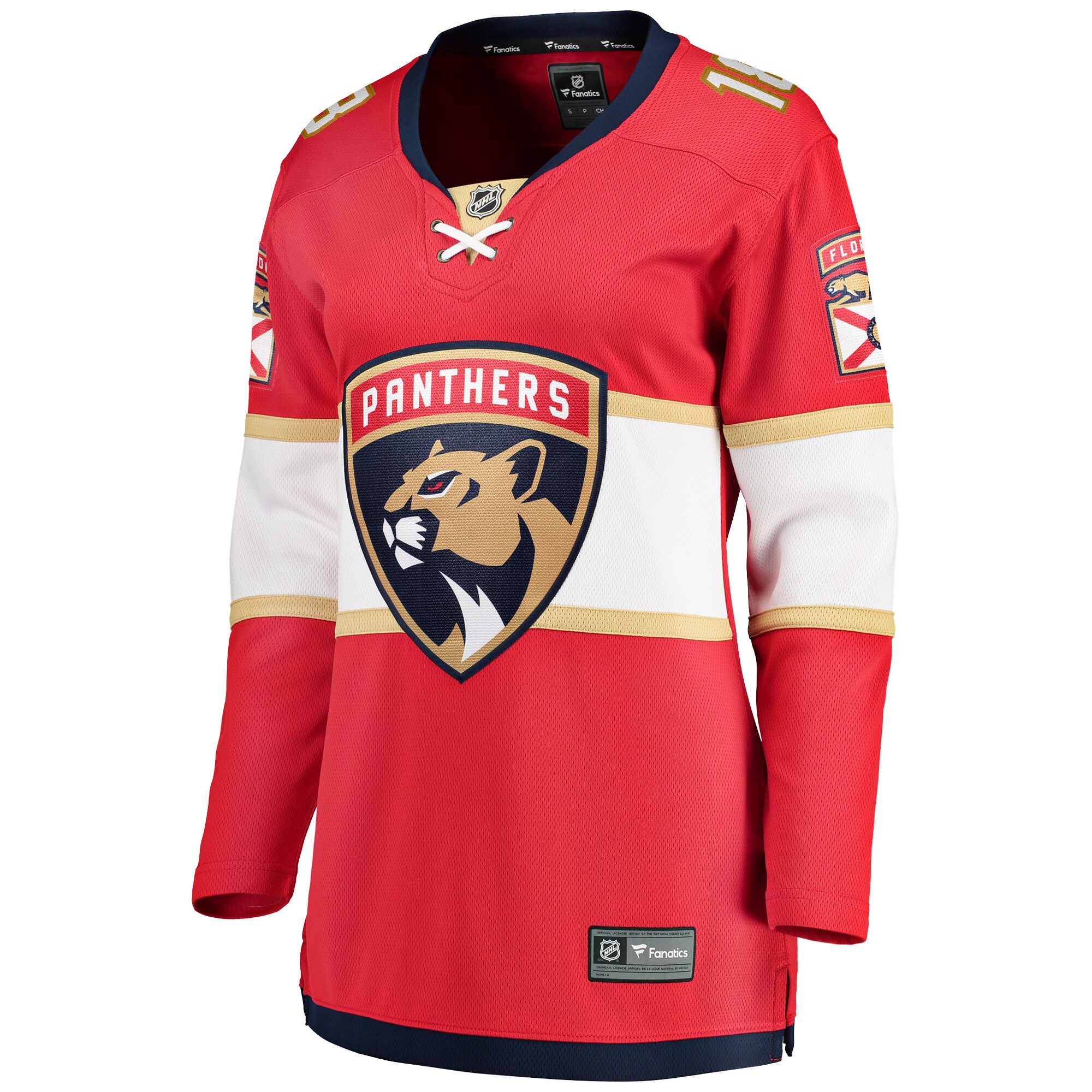 Steven Lorentz Florida Panthers Fanatics Women’s Home Breakaway Player Jersey – Red Clowdercats