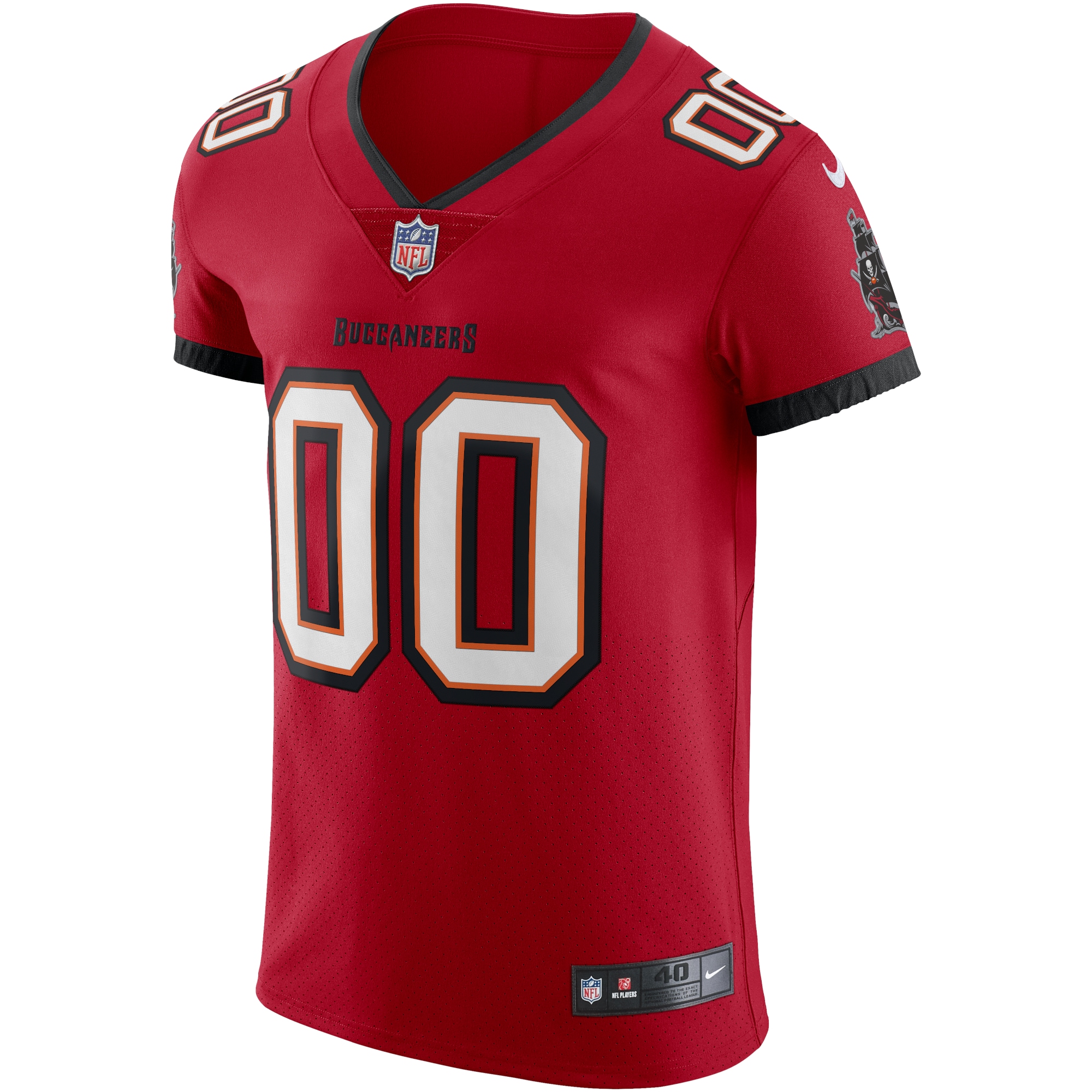 Tampa Bay Buccaneers Nike Vapor Elite Custom Jersey – Red Clowdercats