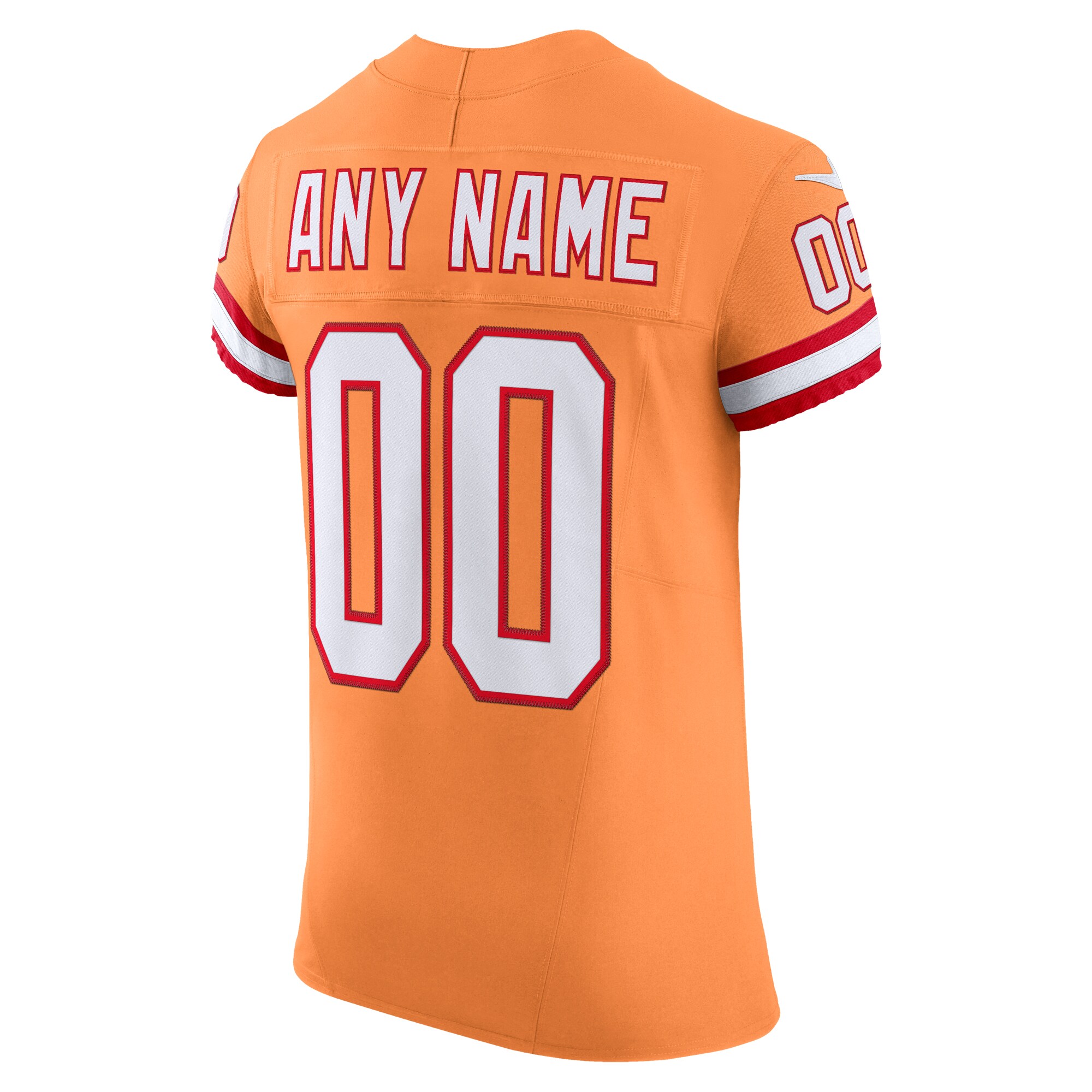 Tampa Bay Buccaneers Nike Vapor F.U.S.E. Elite Custom Jersey – Orange Clowdercats